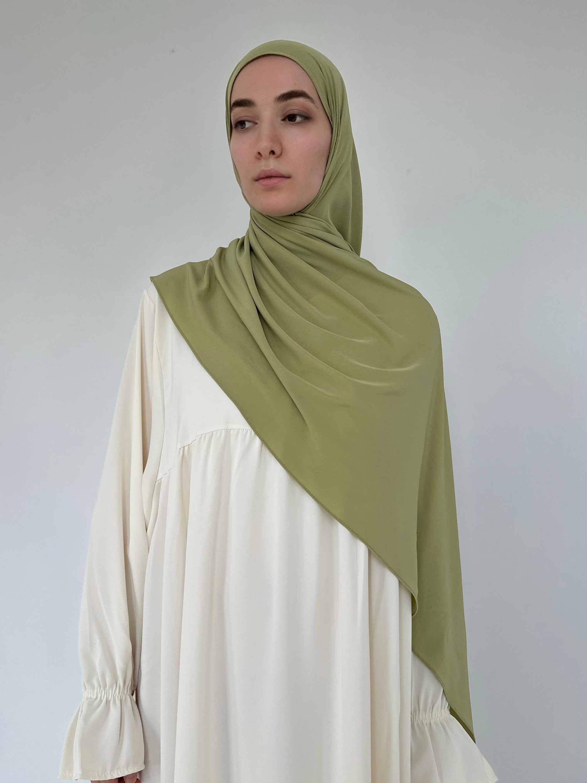 HIJAB JERSEY PLUME