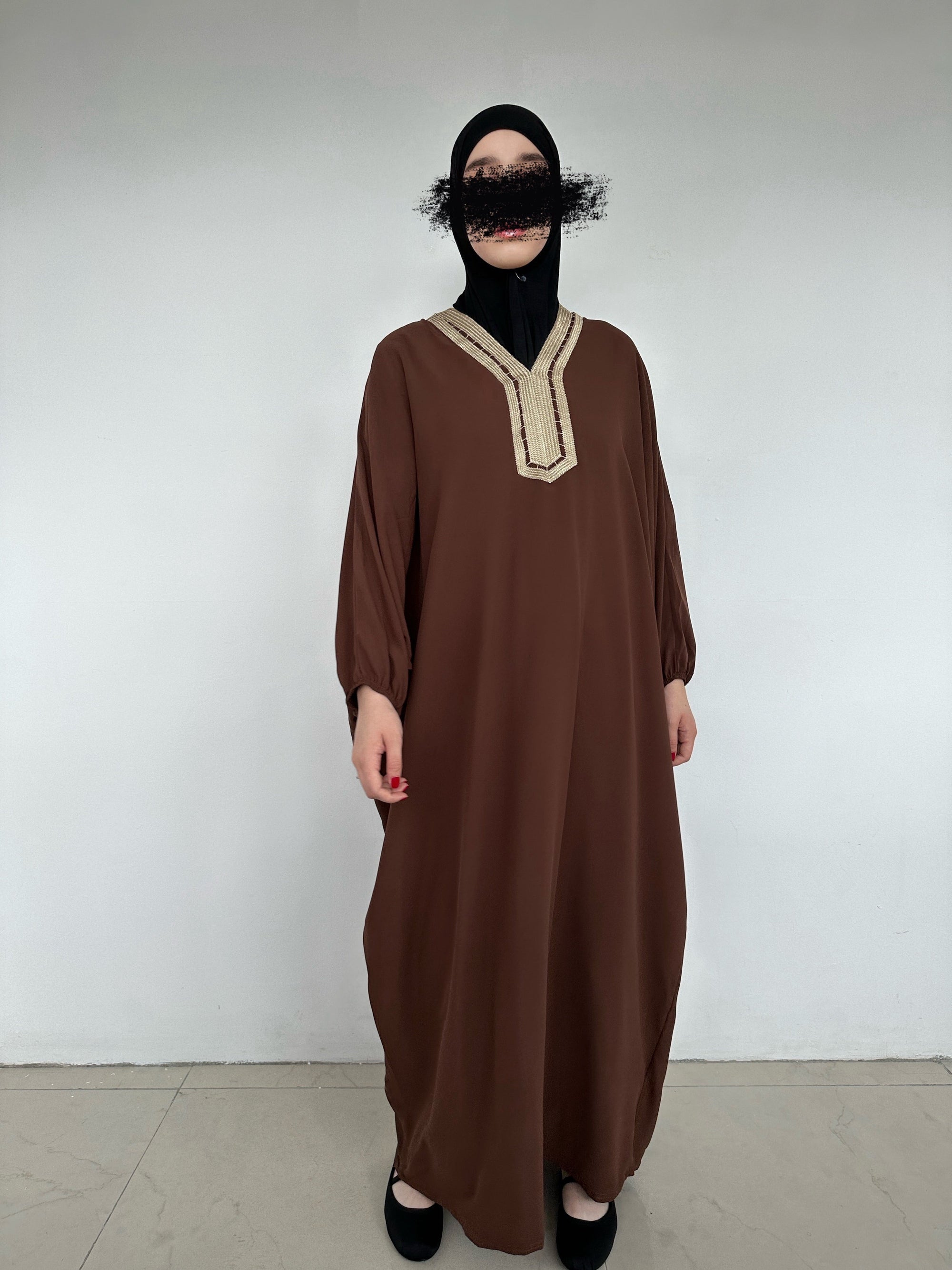 DJELLABA AYA CHOCOLAT