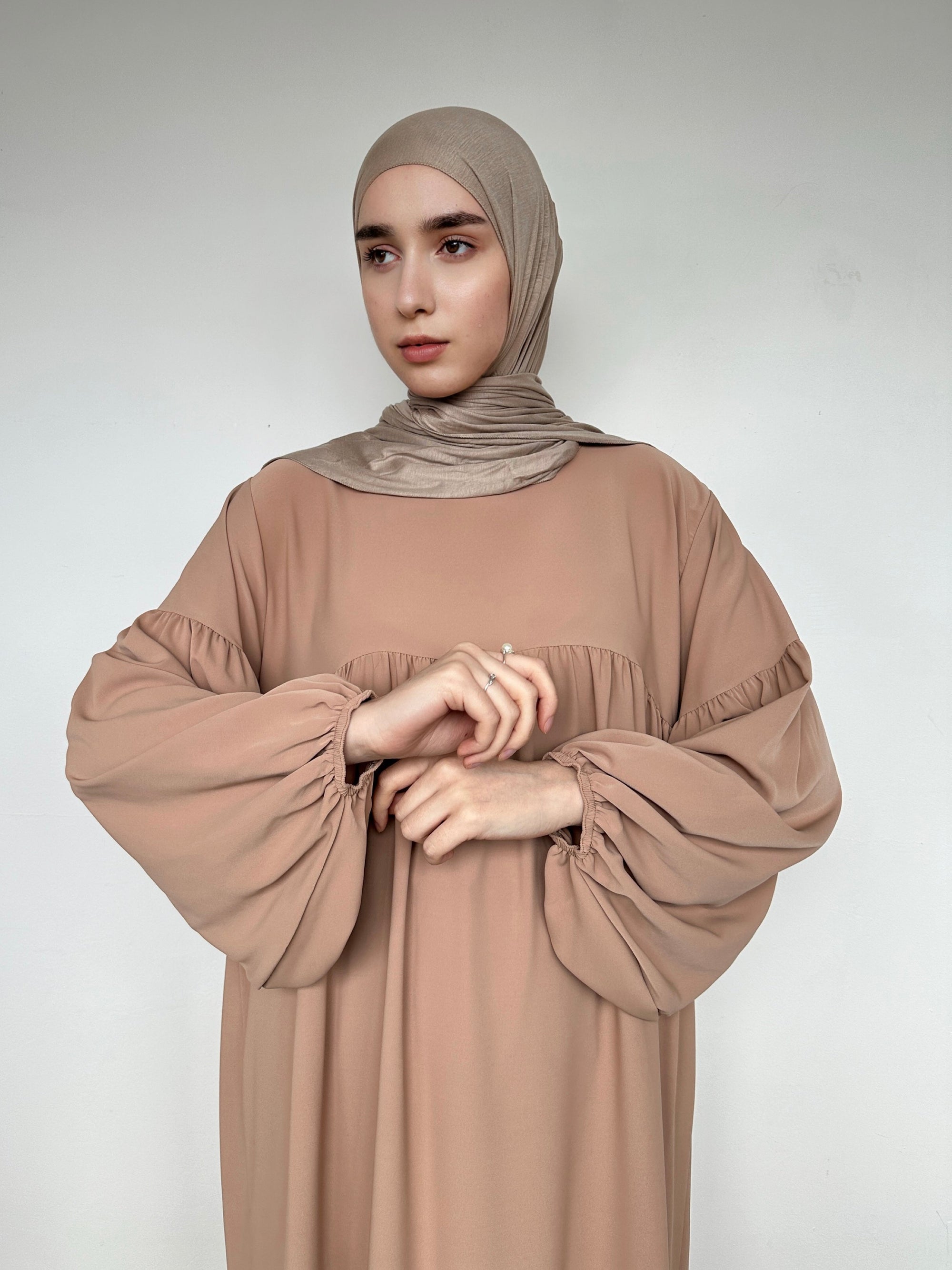 ABAYA AÏDA BEIGE