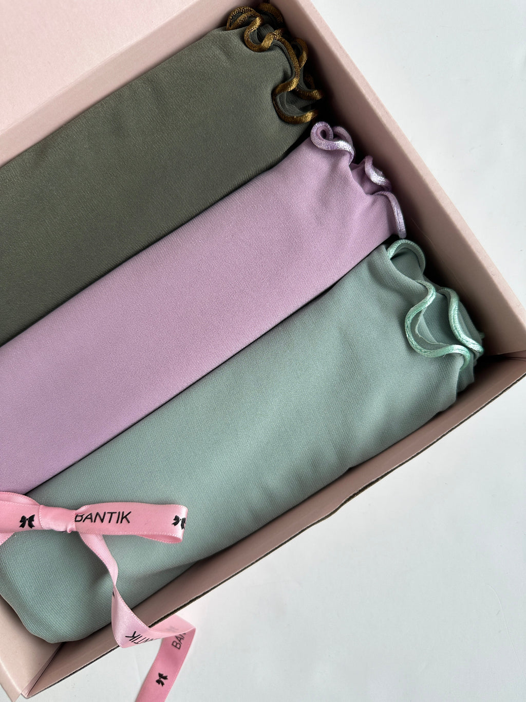 BOX 3 HIJABS JERSEY FRISÉE LUX