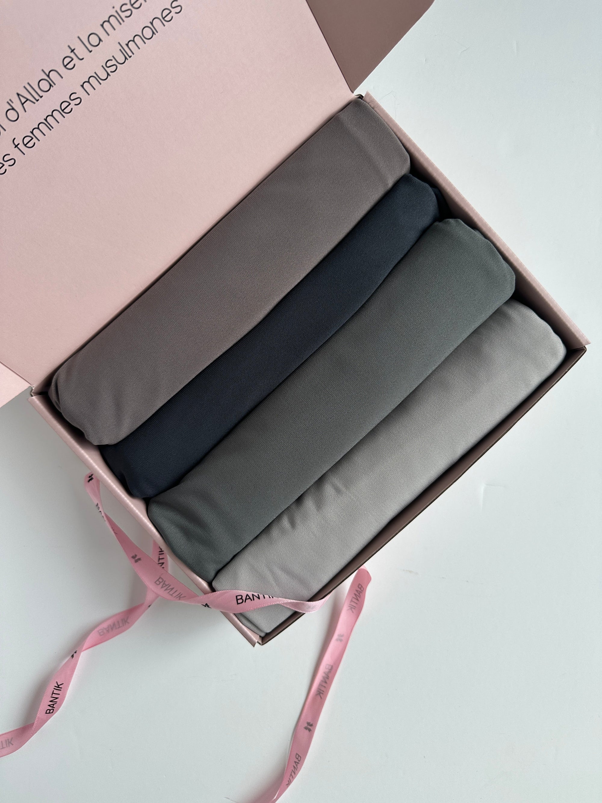 BOX 4 HIJABS JERSEY PREMIUM XL À NOUER