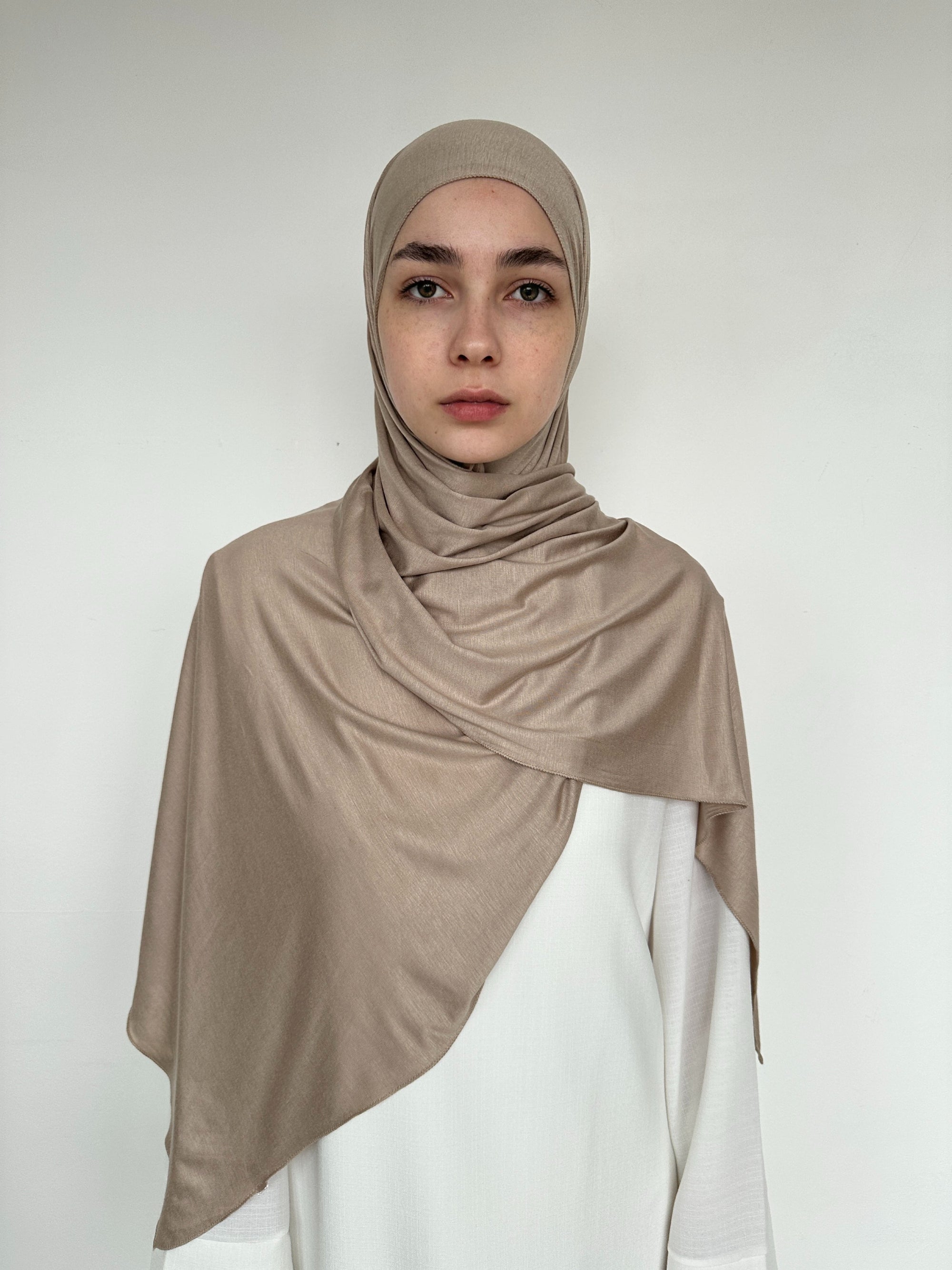 HIJAB JERSEY GRÈGE
