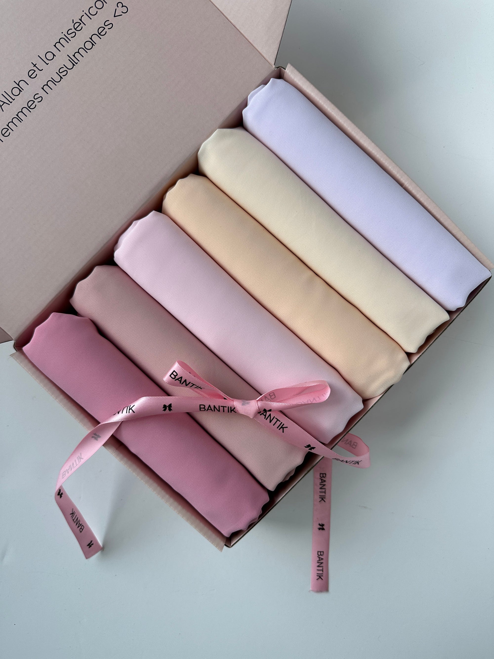 BOX 6 HIJABS SOIE DE MÈDINE