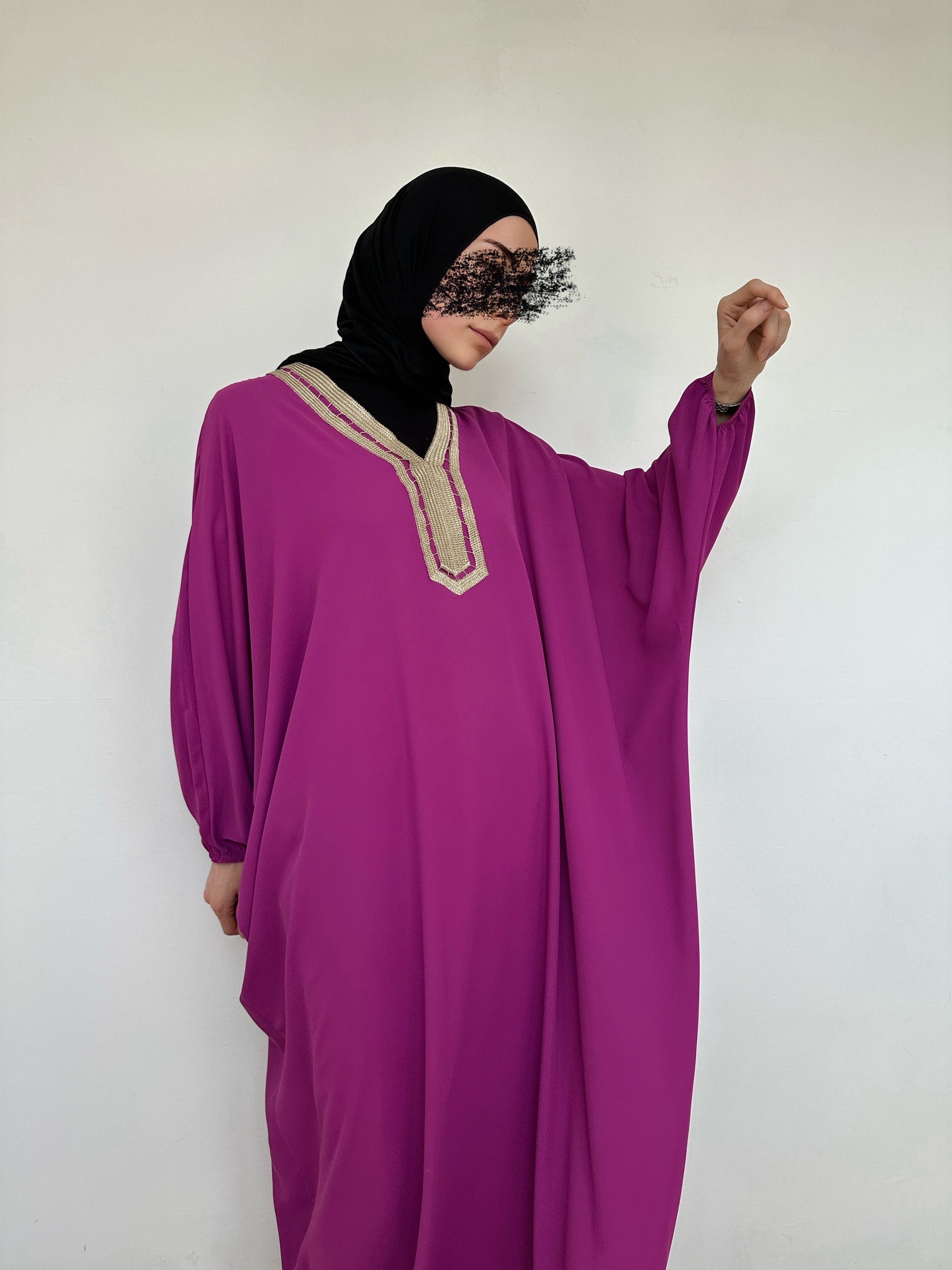 DJELLABA AYA FUCHSIA