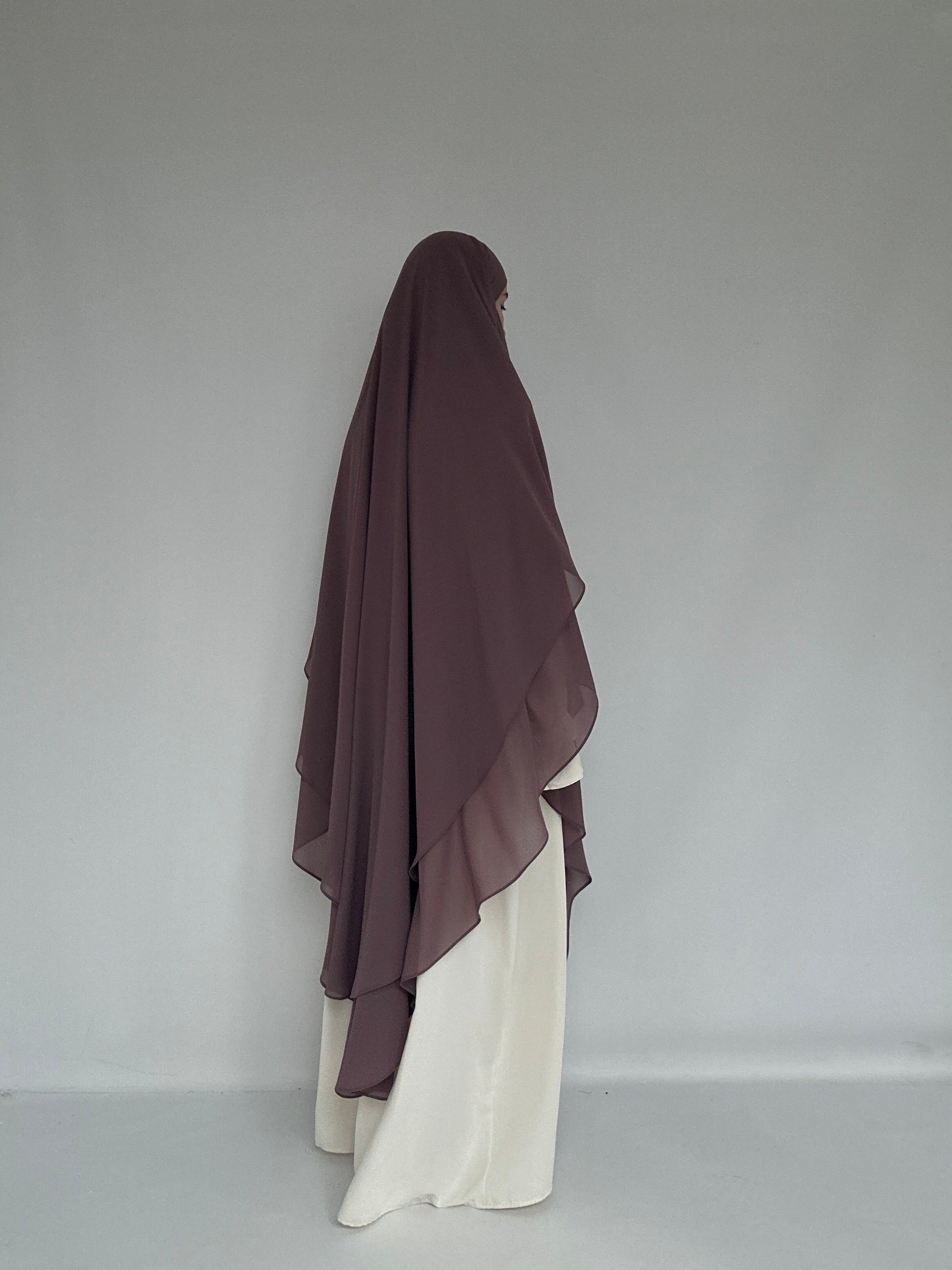 KHIMAR XXL EN MOUSSELINE