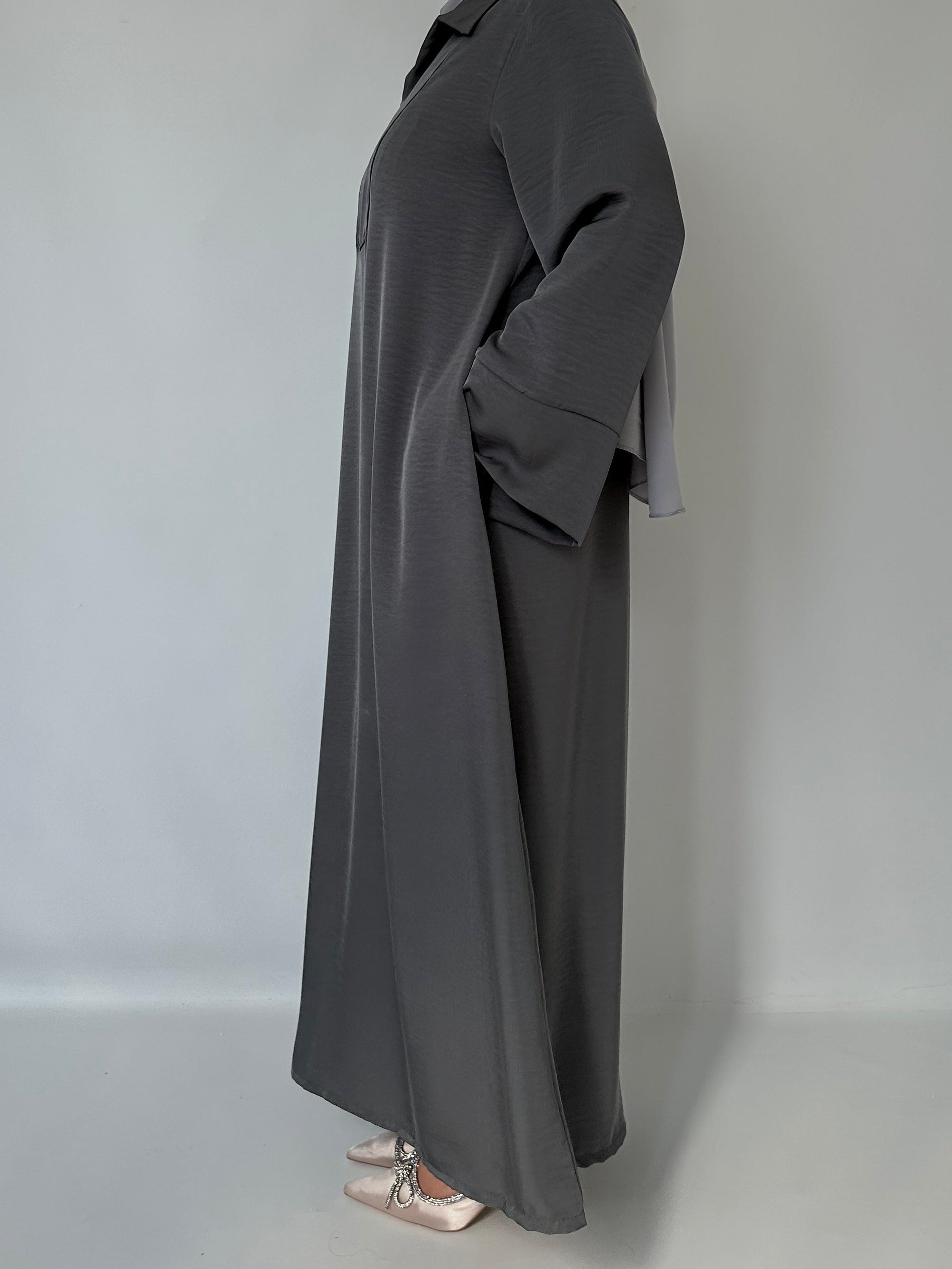 ABAYA AURA GRIS