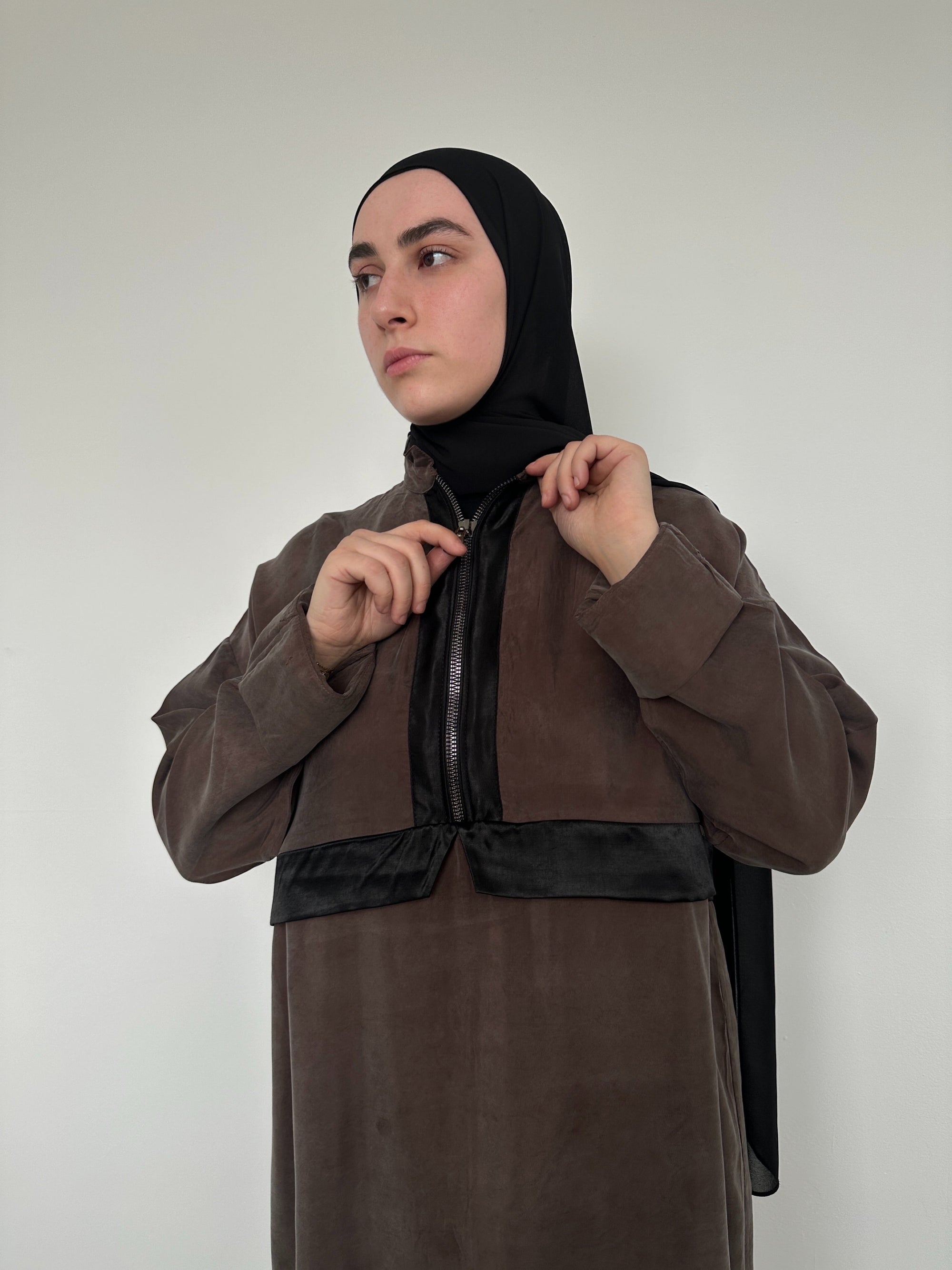 ROBE LINAE TAUPE