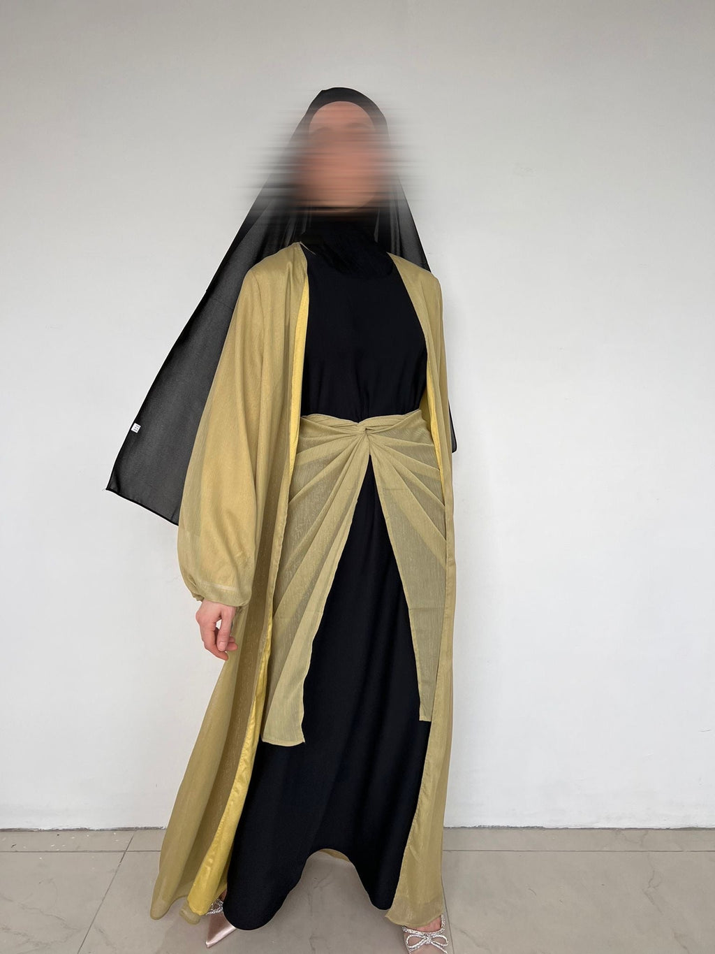KIMONO DEUX PIÈCES DORÉ