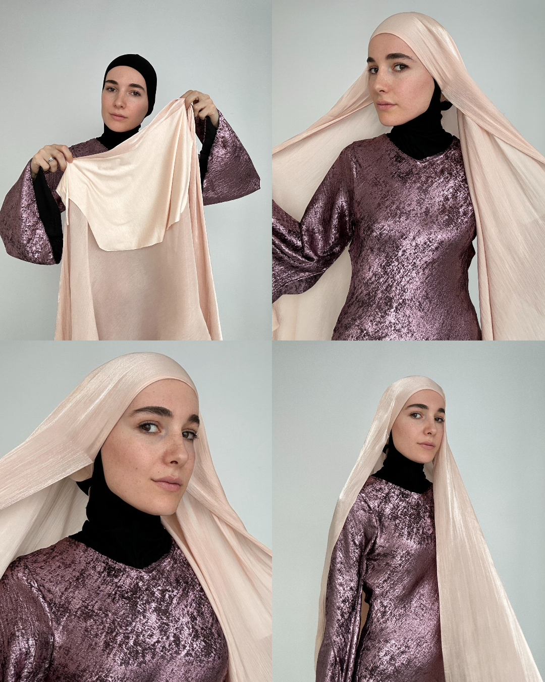 HIJAB LUX ORGANZA À ENFILER