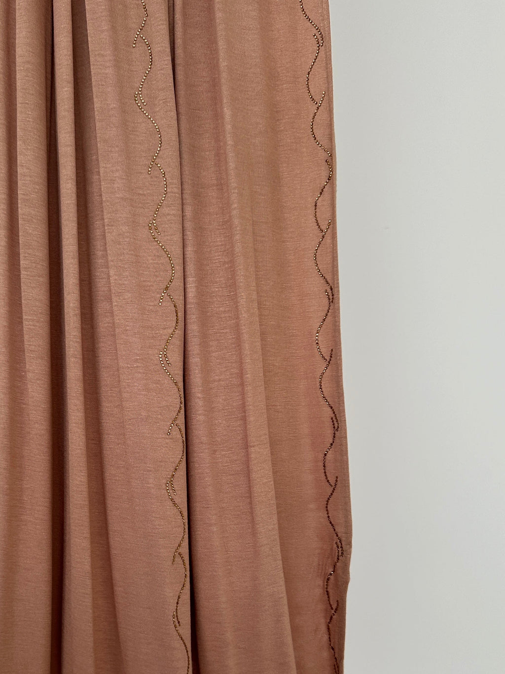 HIJAB JERSEY LUX STRASS CARAMEL