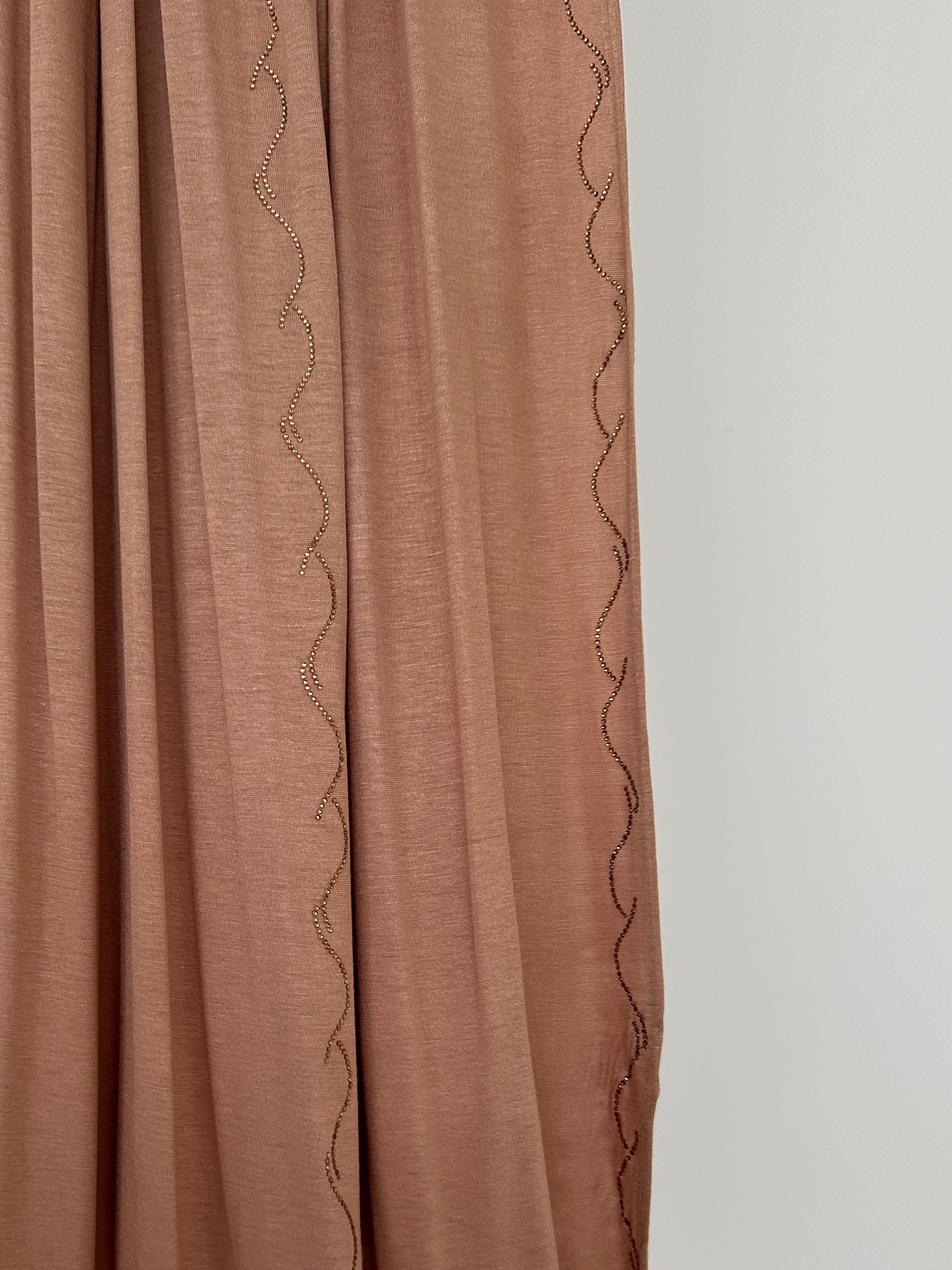 HIJAB JERSEY LUX STRASS CARAMEL