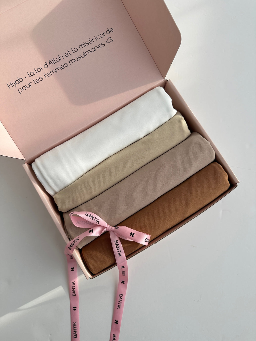 BOX 4 HIJABS JERSEY PREMIUM XL À NOUER