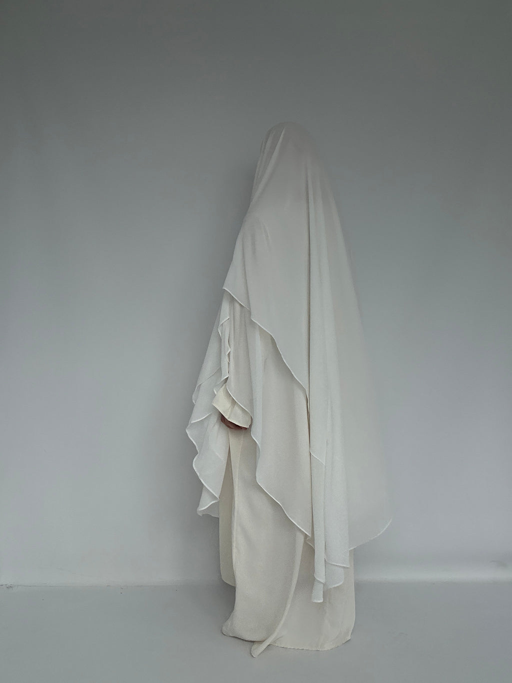 KHIMAR XXL EN MOUSSELINE