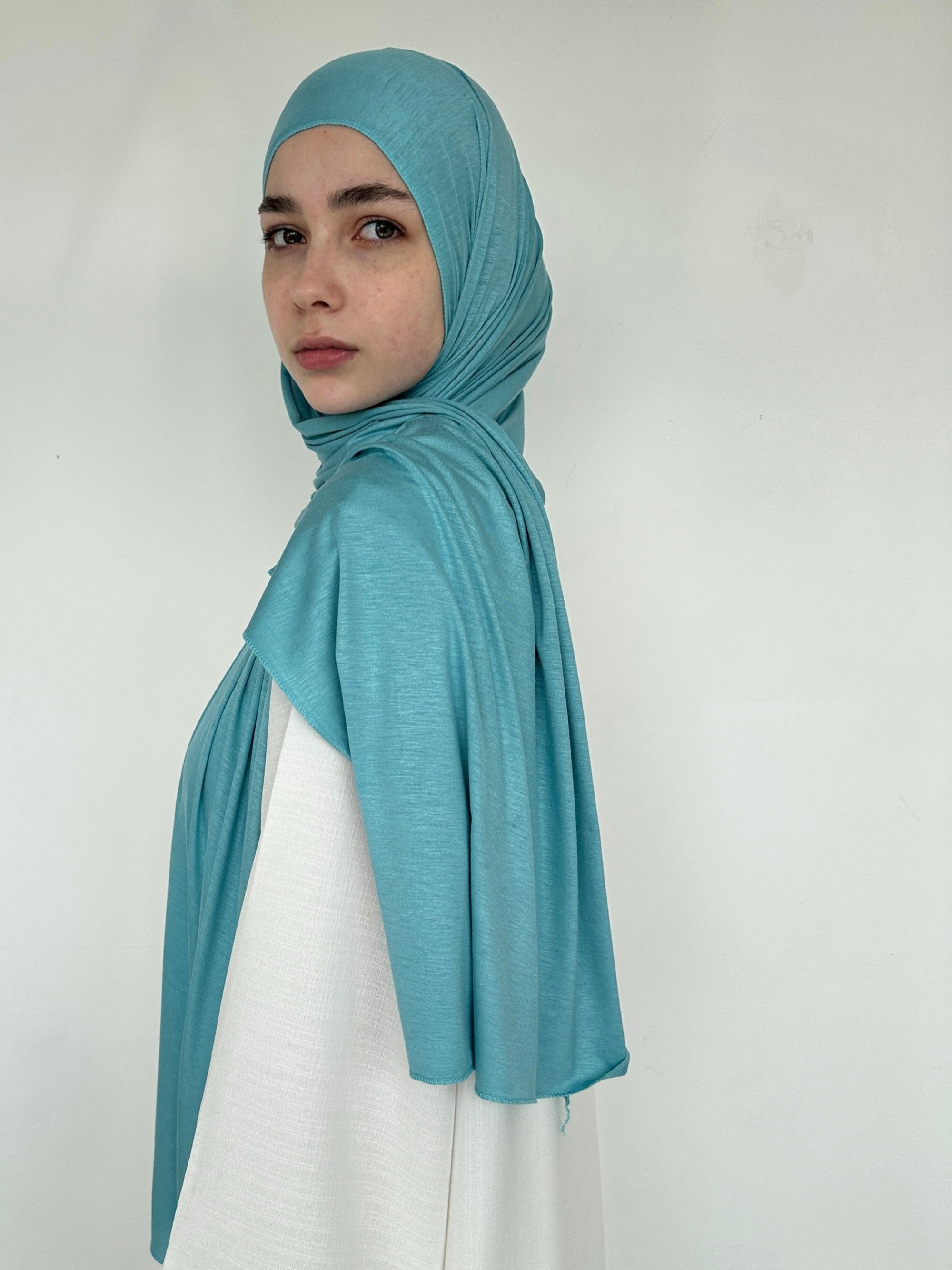 HIJAB JERSEY TURQUOISE