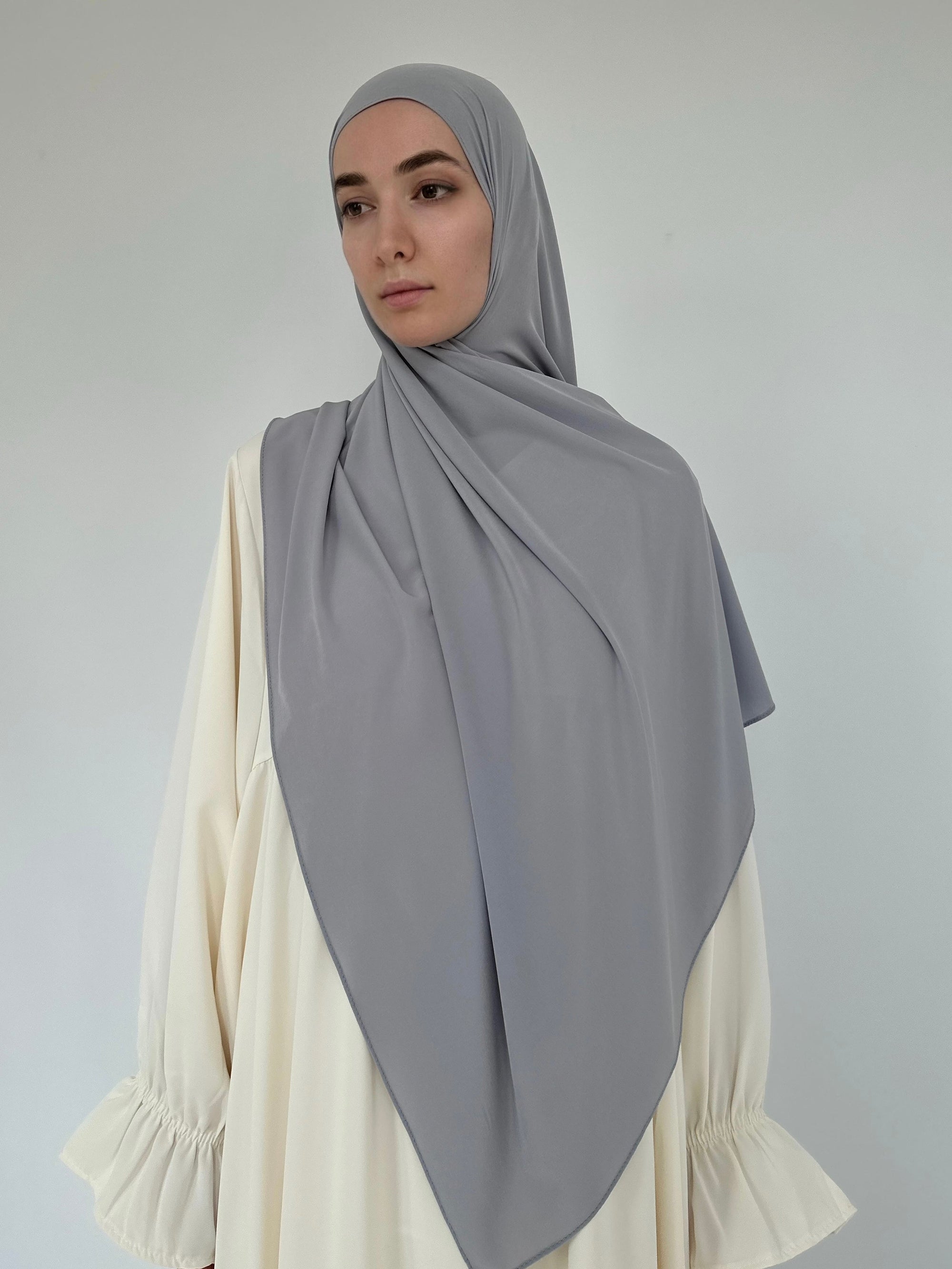 HIJAB JERSEY PLUME