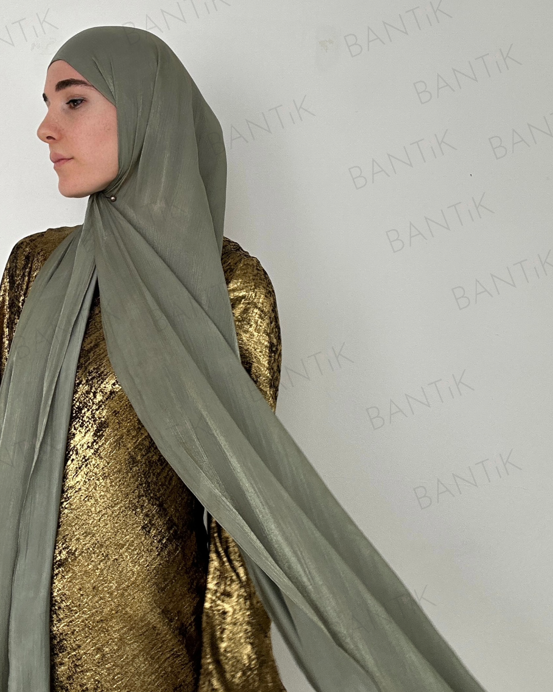 HIJAB LUX ORGANZA À ENFILER