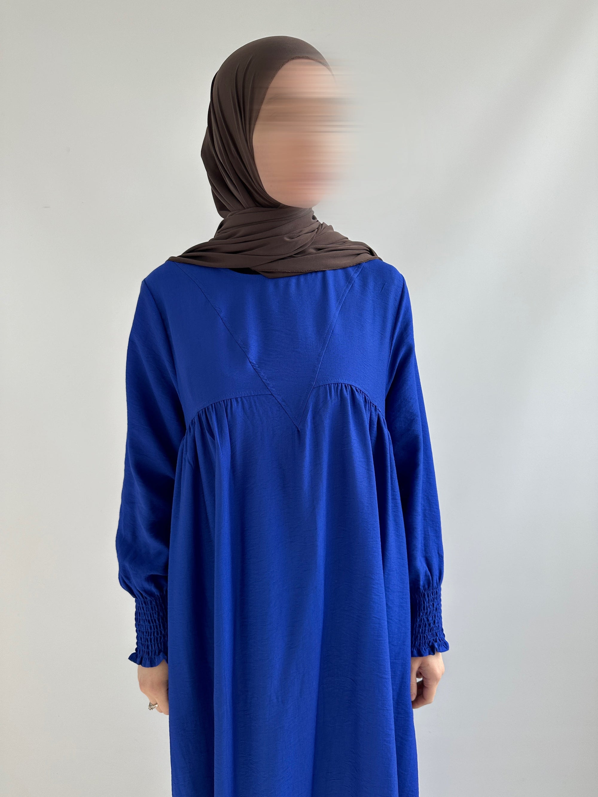 ROBE NOUR LONGUE BLEU