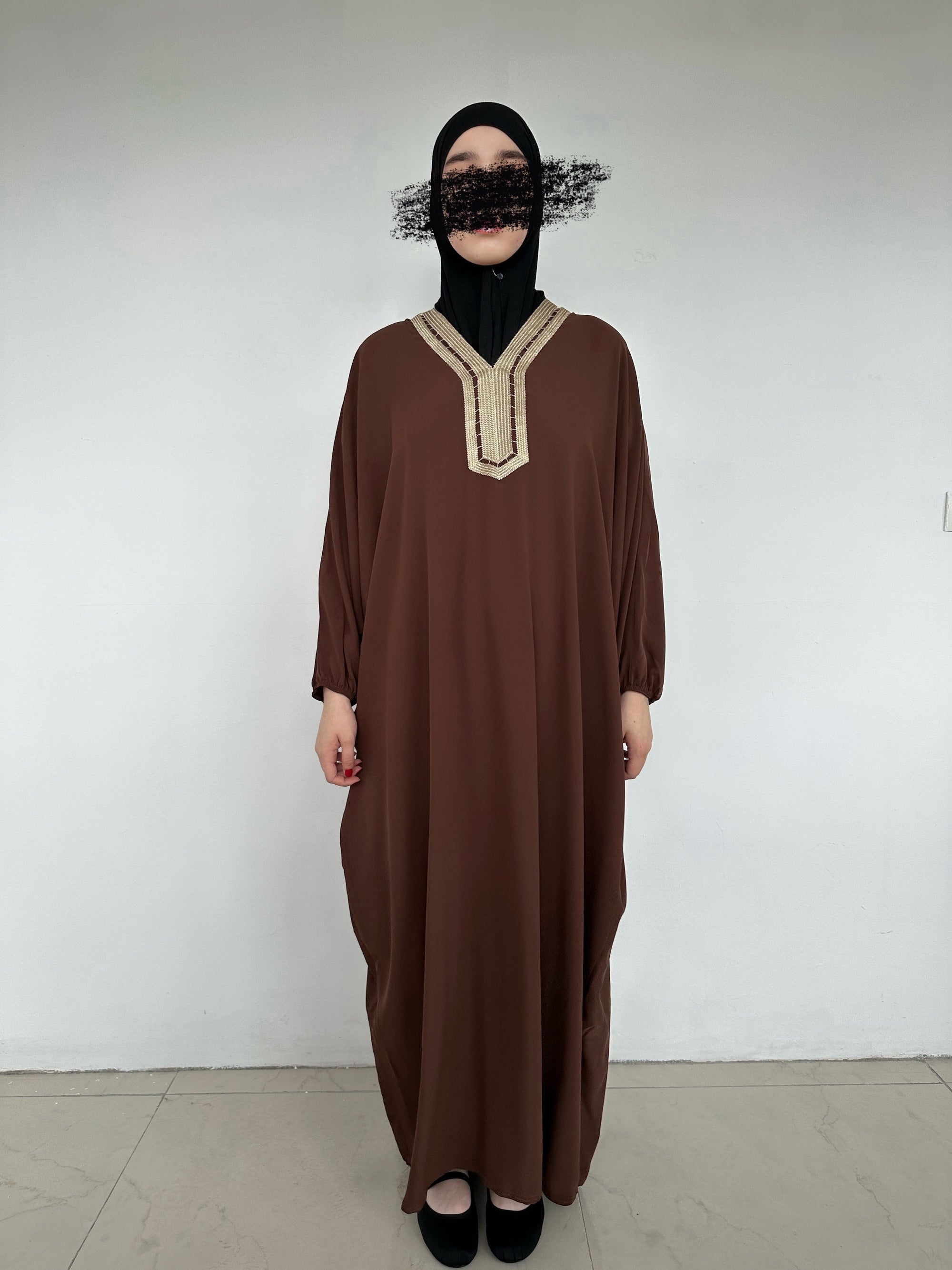 DJELLABA AYA CHOCOLAT