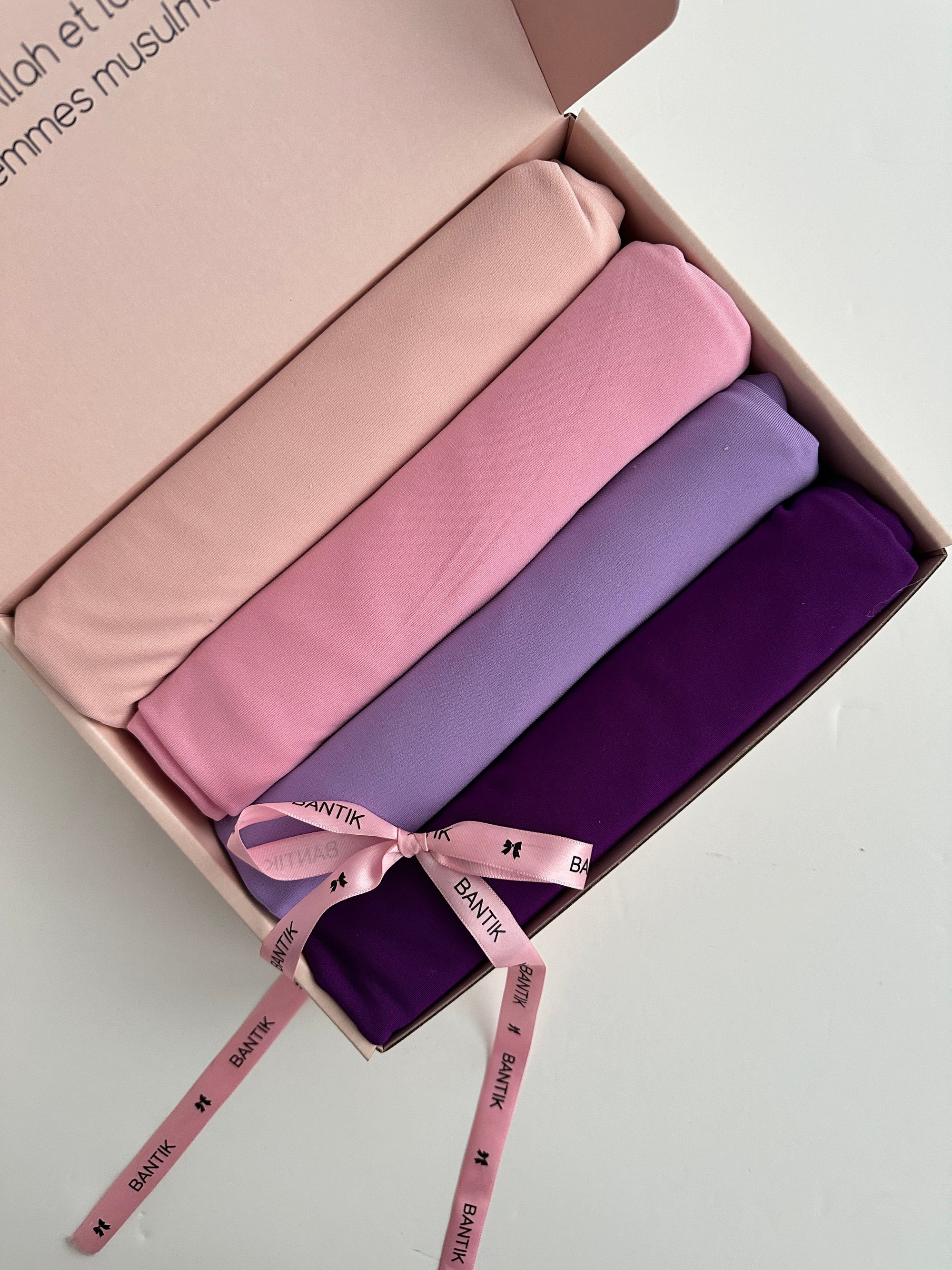 BOX 4 HIJABS JERSEY PREMIUM XL À NOUER