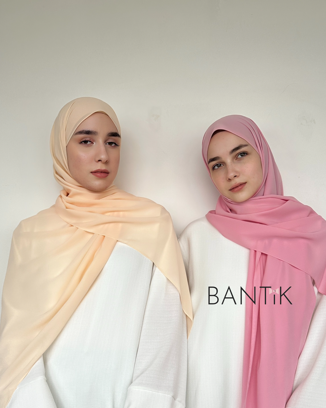 HIJAB SOIE DE MÈDINE ROSE