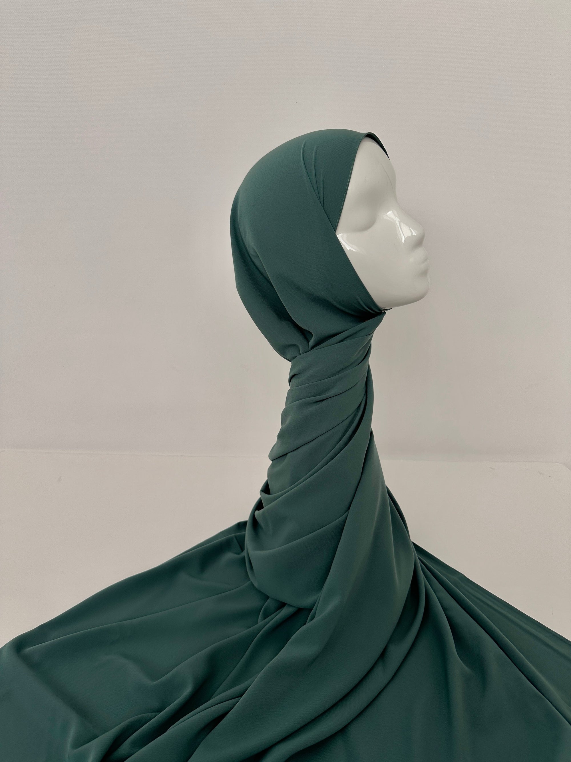 HIJAB SOIE DE MÉDINE CÉLADON