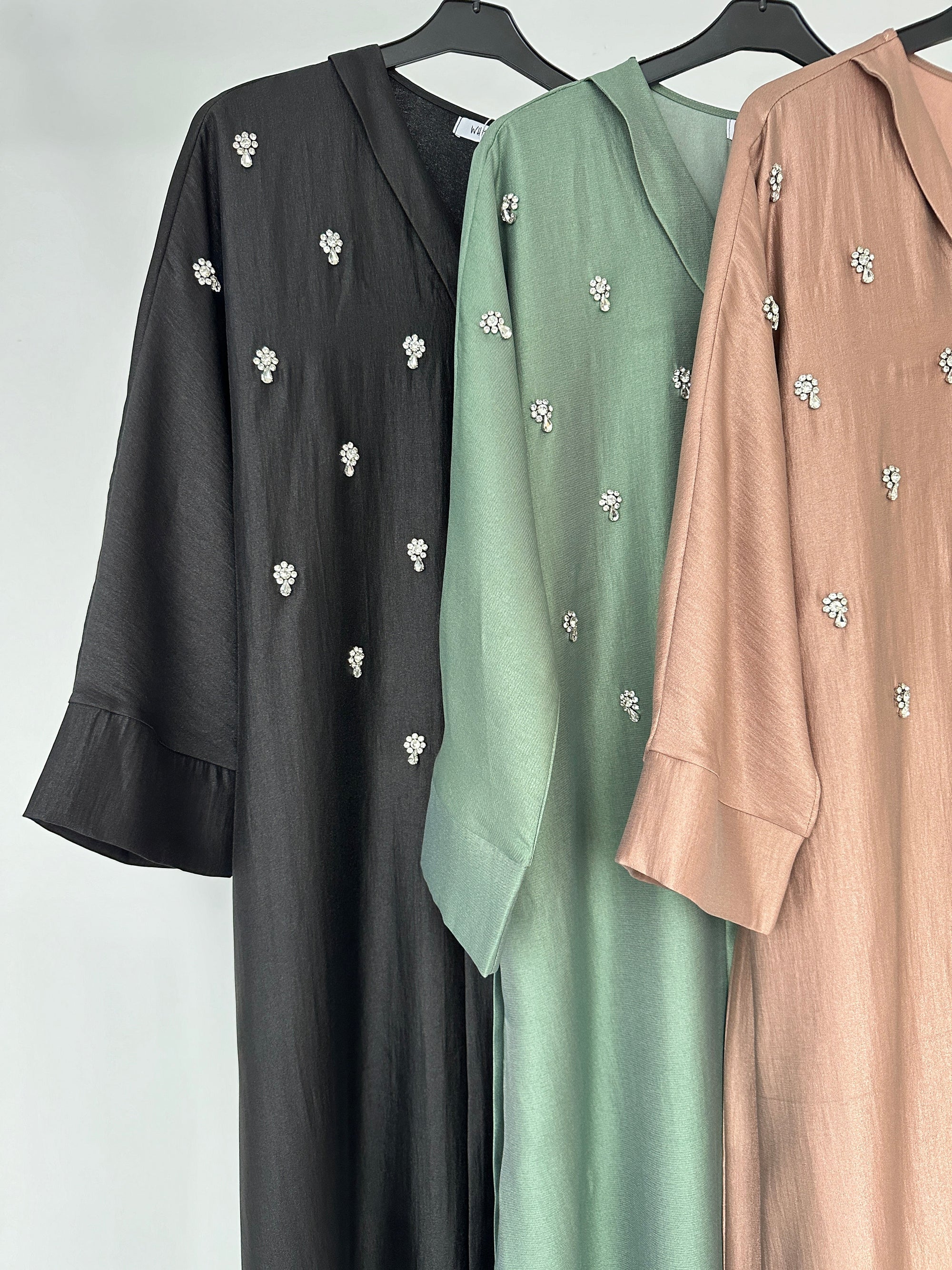 ABAYA LONGUE STRASS