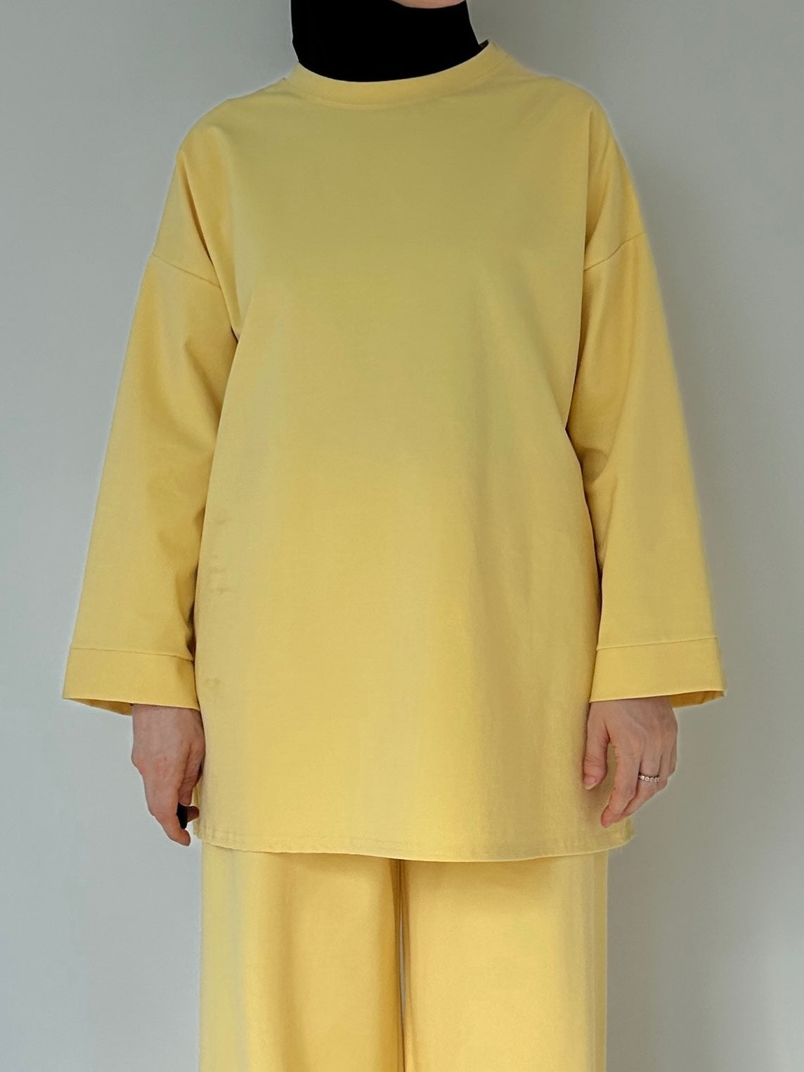T-SHIRT OVERSIZE CITRON
