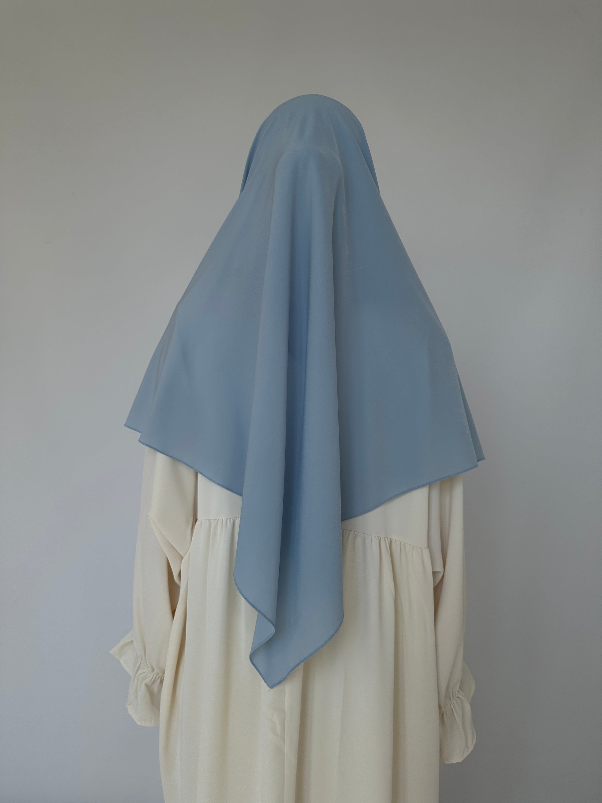 HIJAB CARRÉ JERSEY PLUME