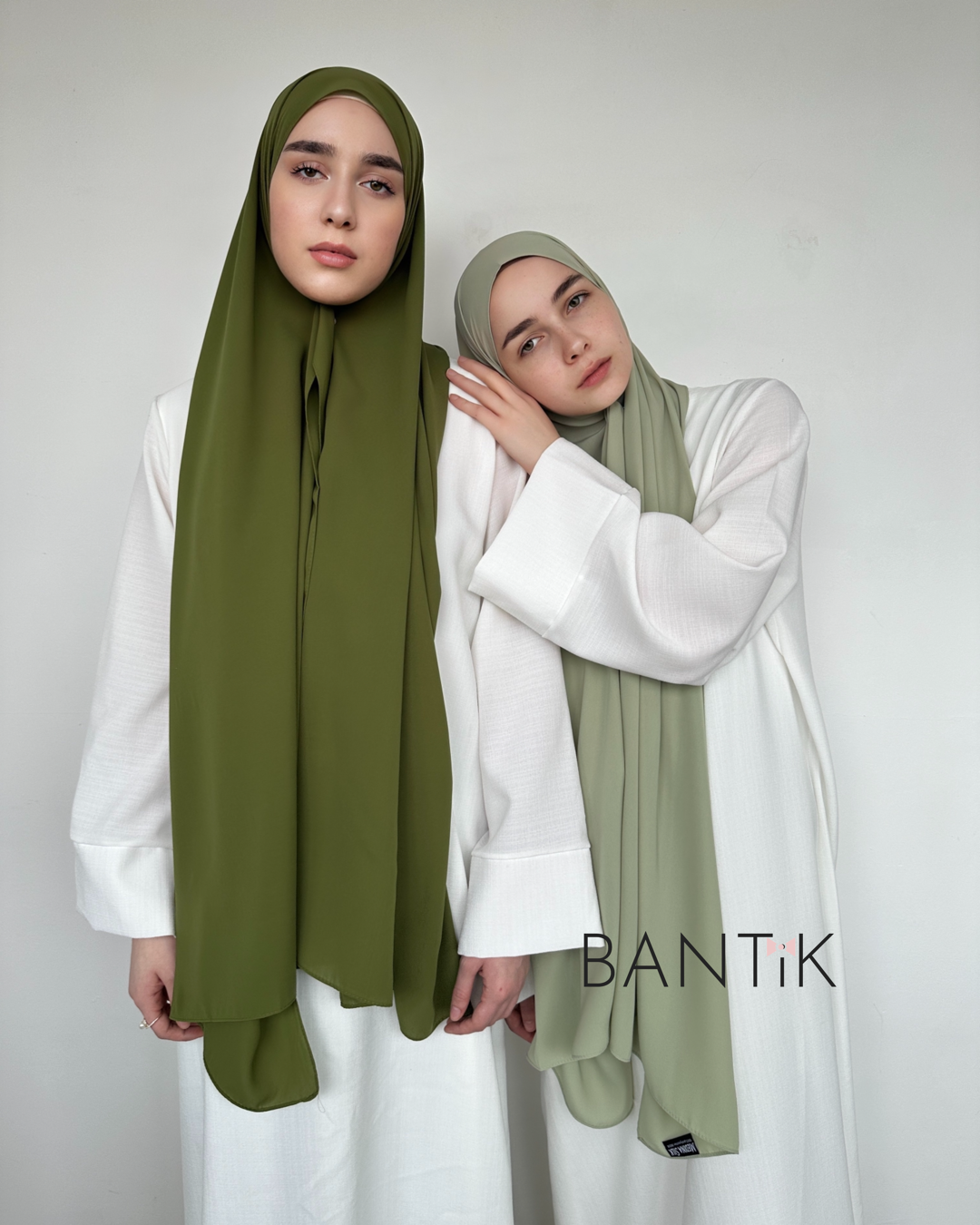 HIJAB SOIE DE MÈDINE KAKI