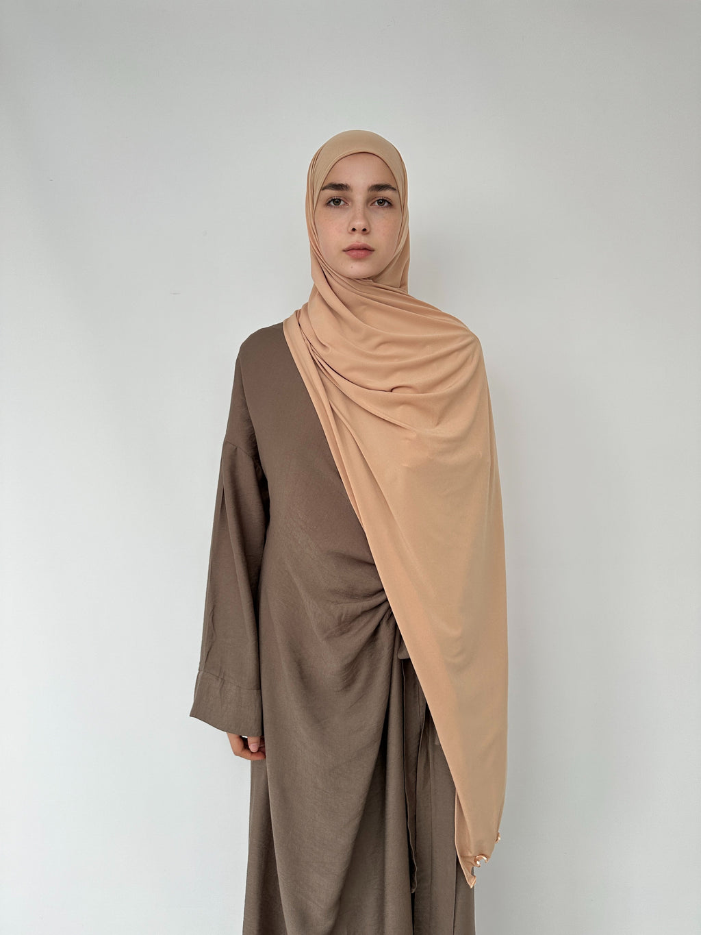HIJAB JERSEY LUXE FRISÉE BEIGE
