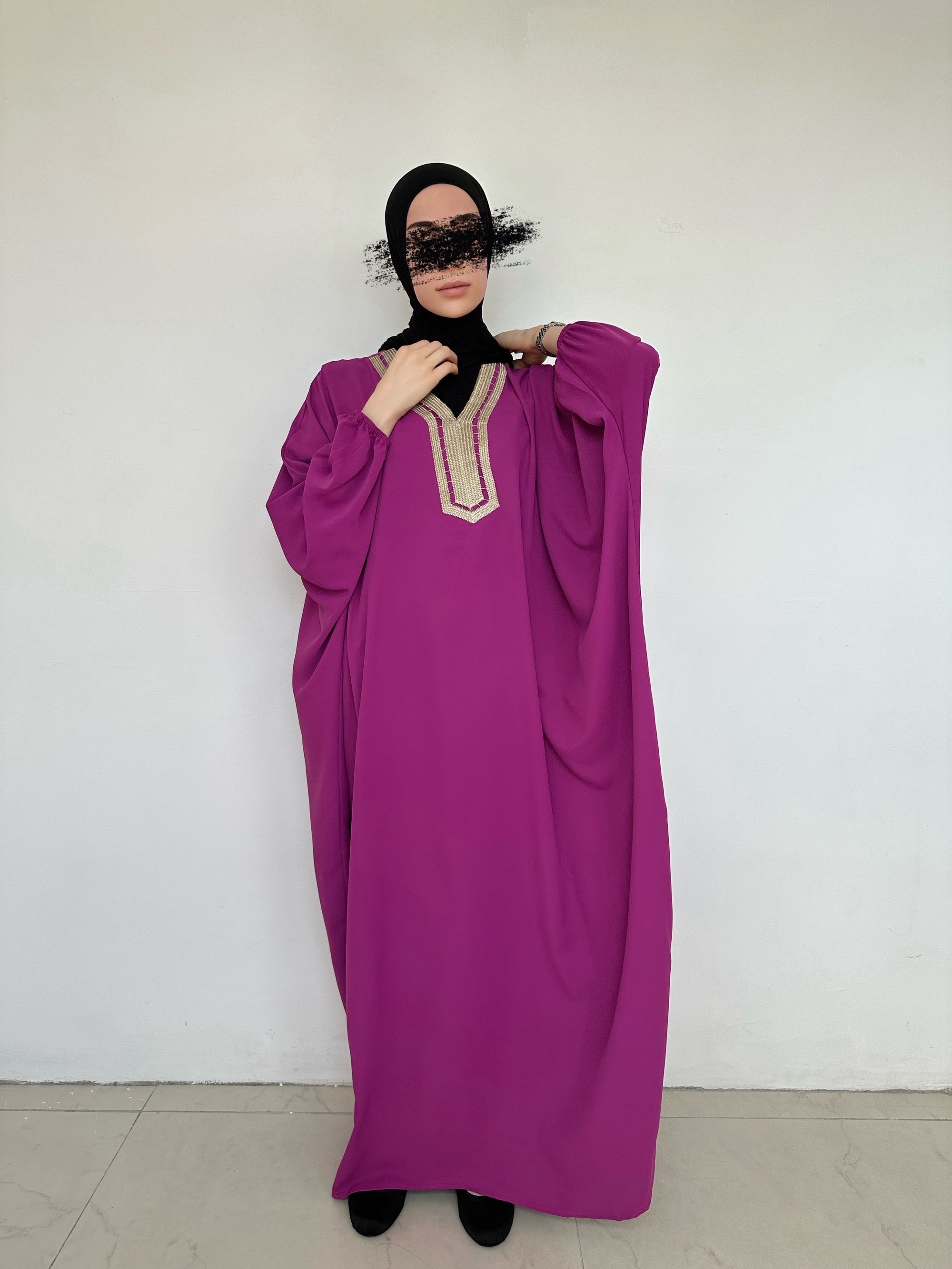DJELLABA AYA FUCHSIA