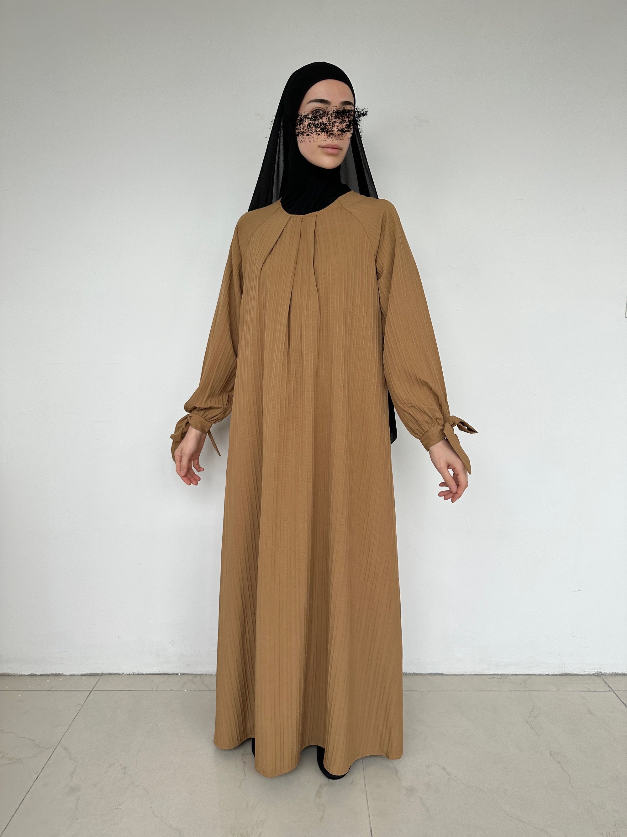 ROBE LONGUE ESSMA CARAMEL