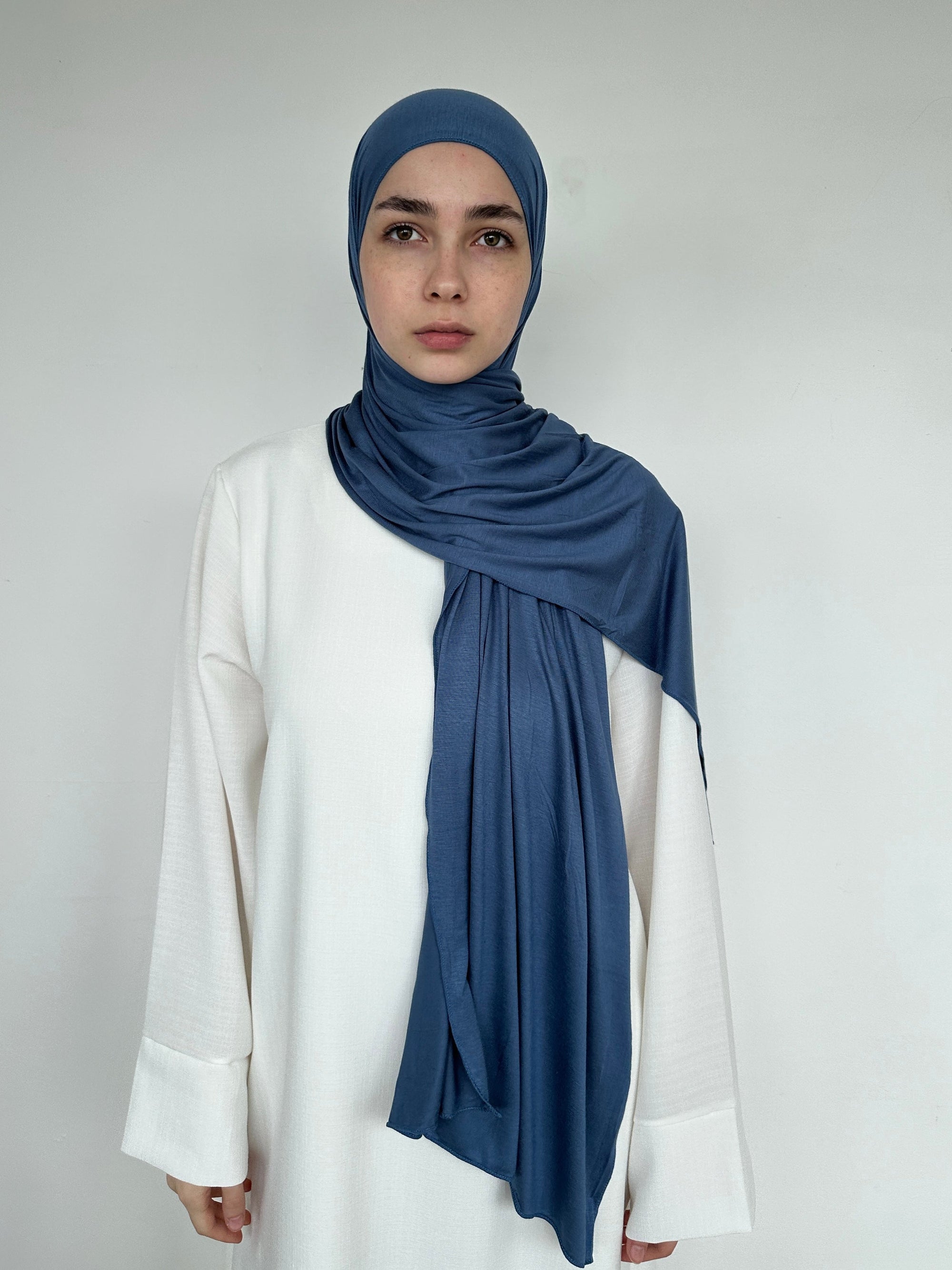 HIJAB JERSEY BLUE