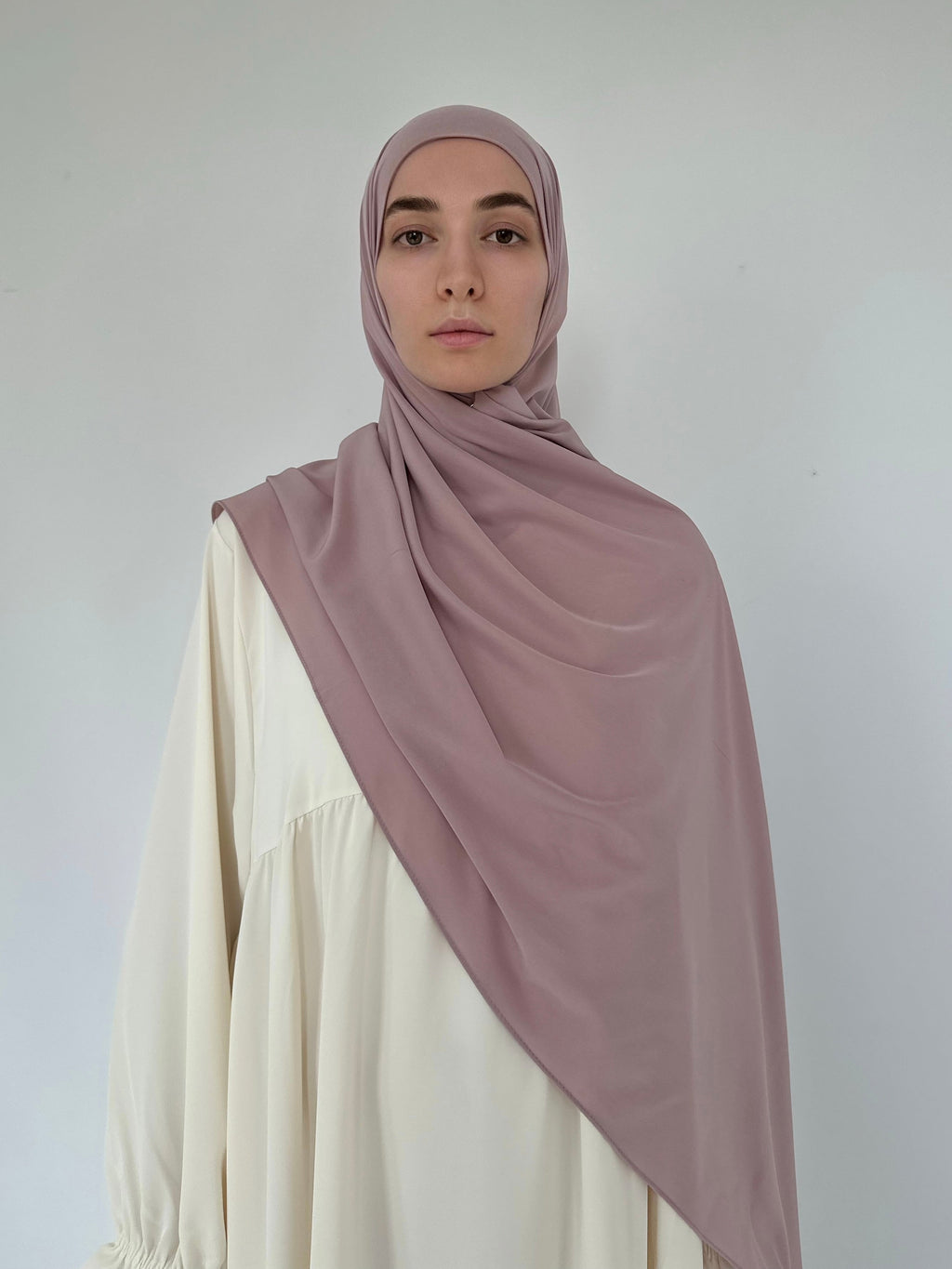 HIJAB JERSEY PLUME