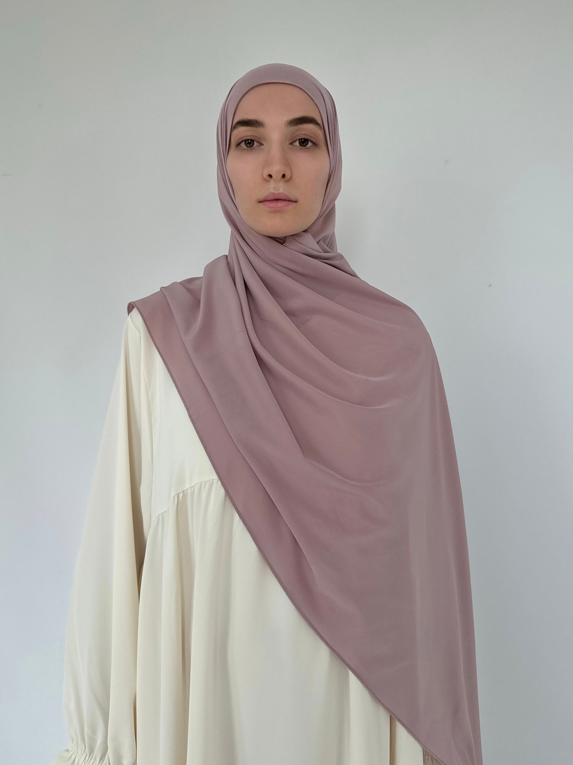 HIJAB JERSEY PLUME