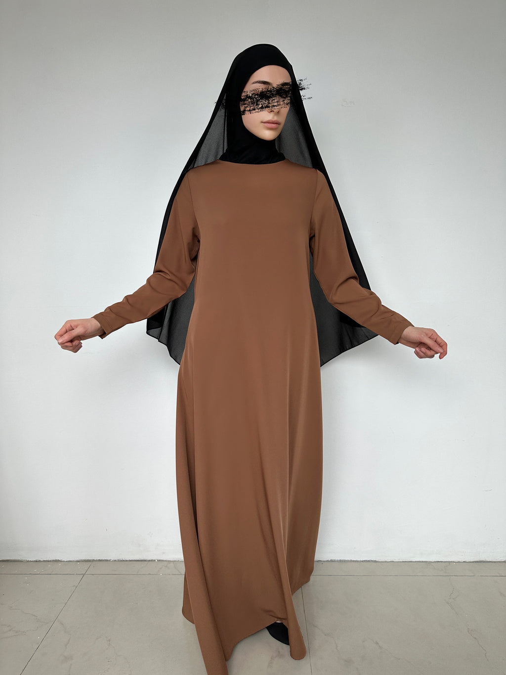 ABAYA TASMILA CARAMEL