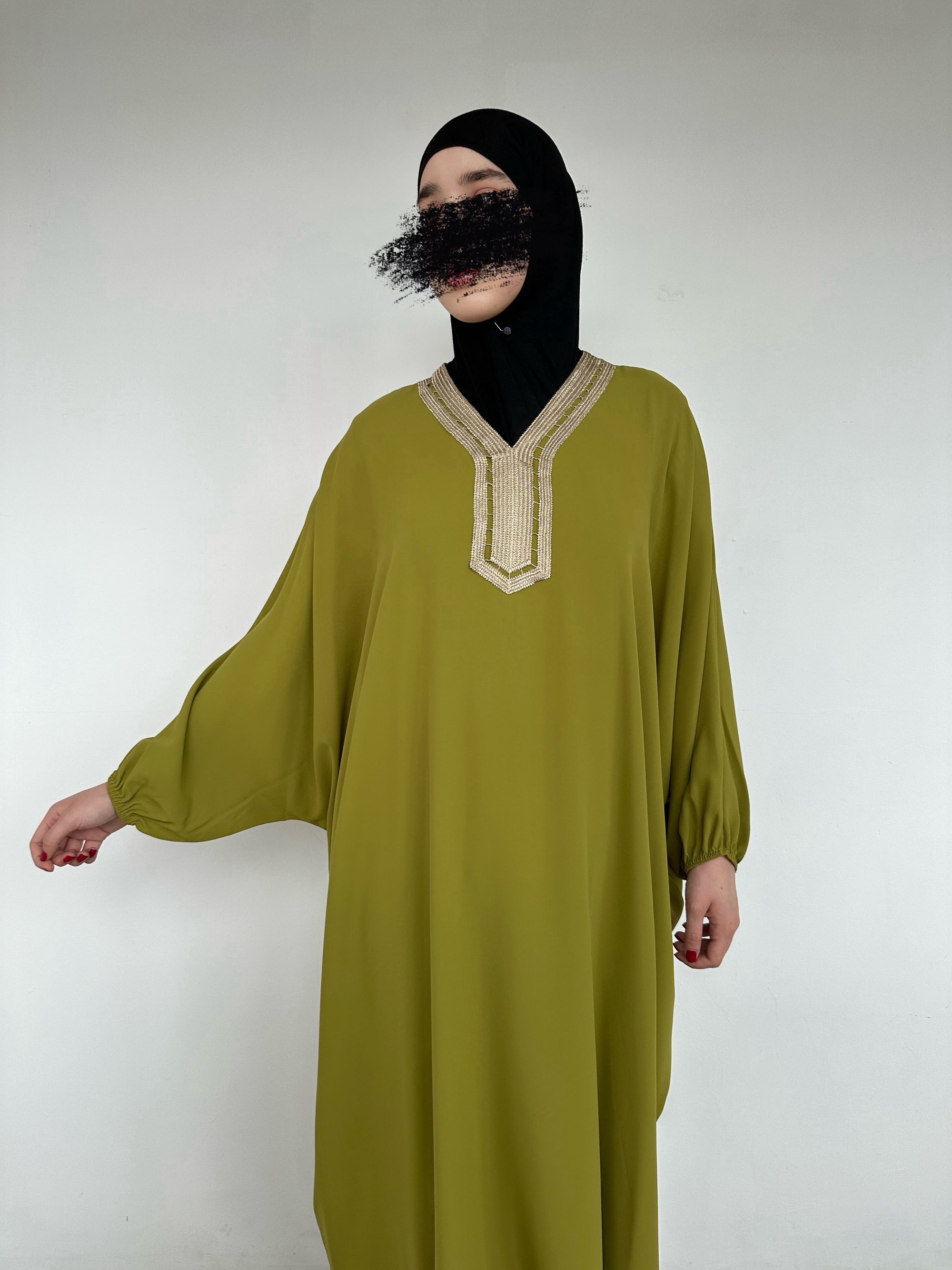 DJELLABA AYA OLIVE