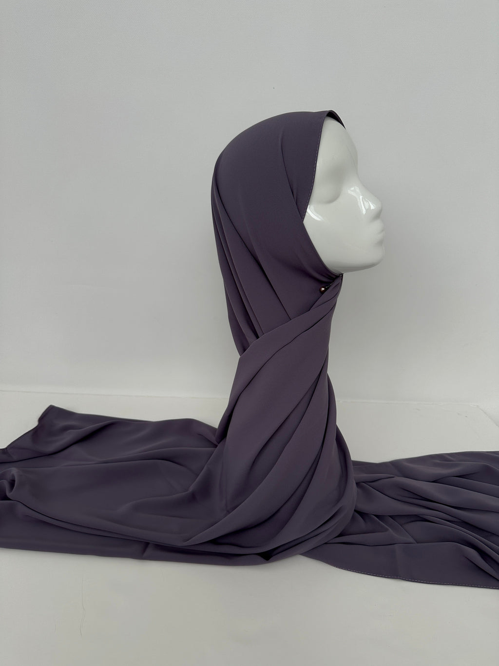 HIJAB SOIE DE MÉDINE LAVANDE