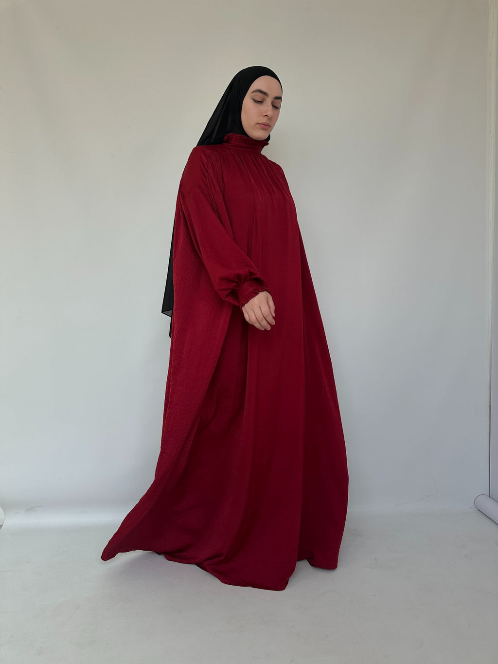 ABAYA SELENE BORDEAUX