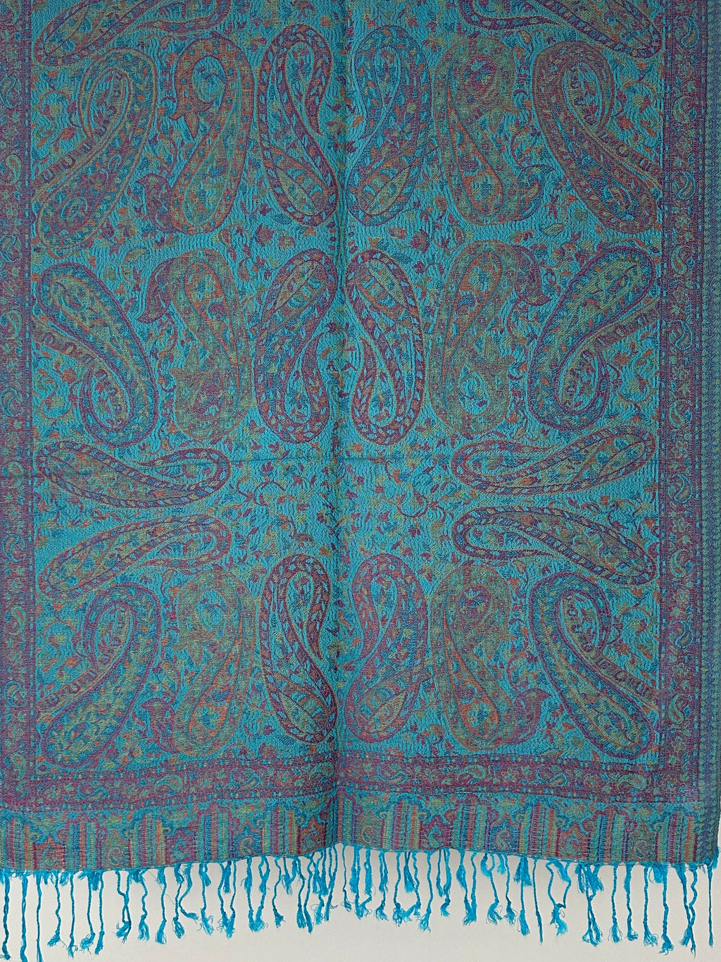 PASHMINA AVEC FRANGES