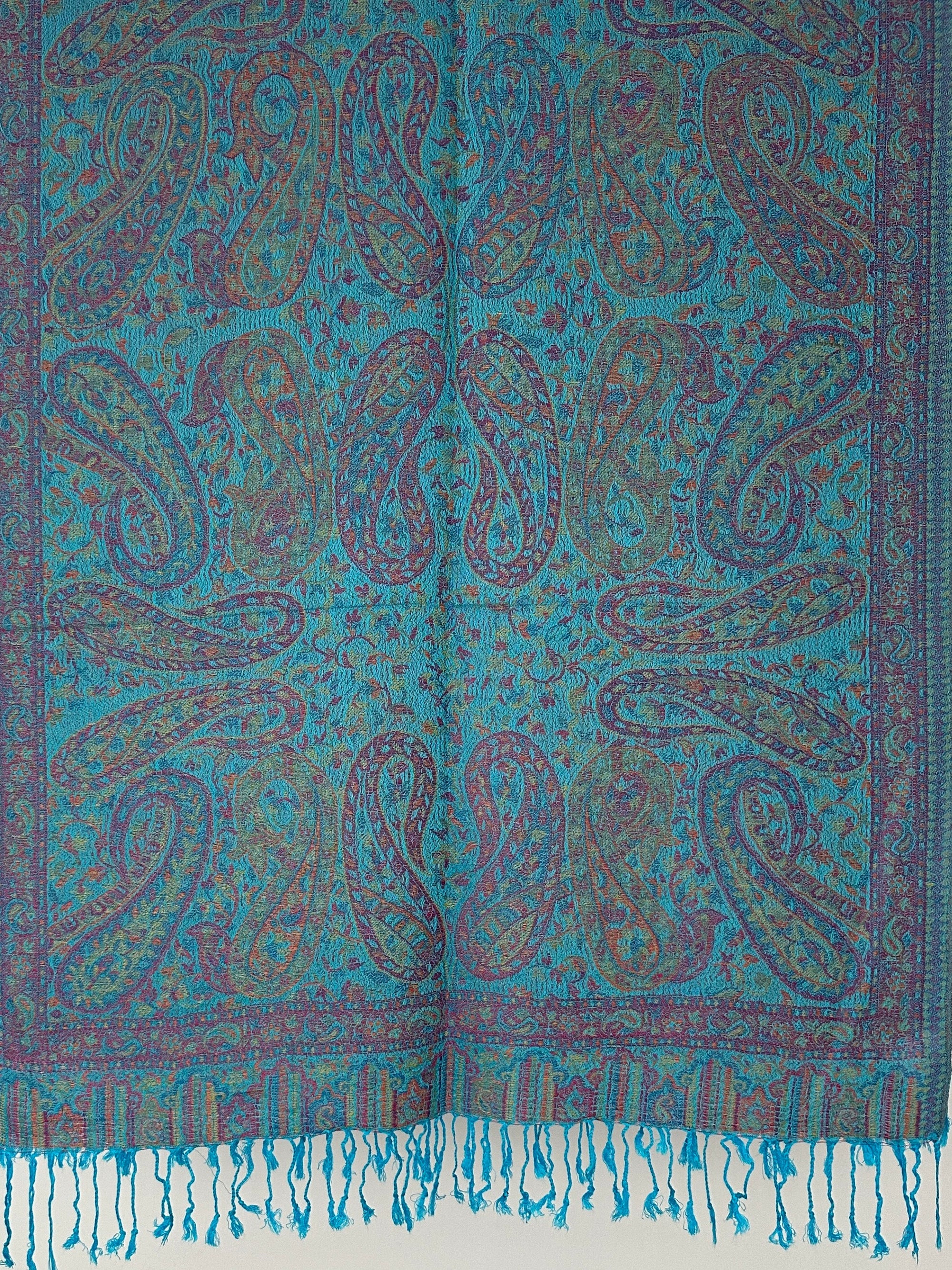 PASHMINA AVEC FRANGES