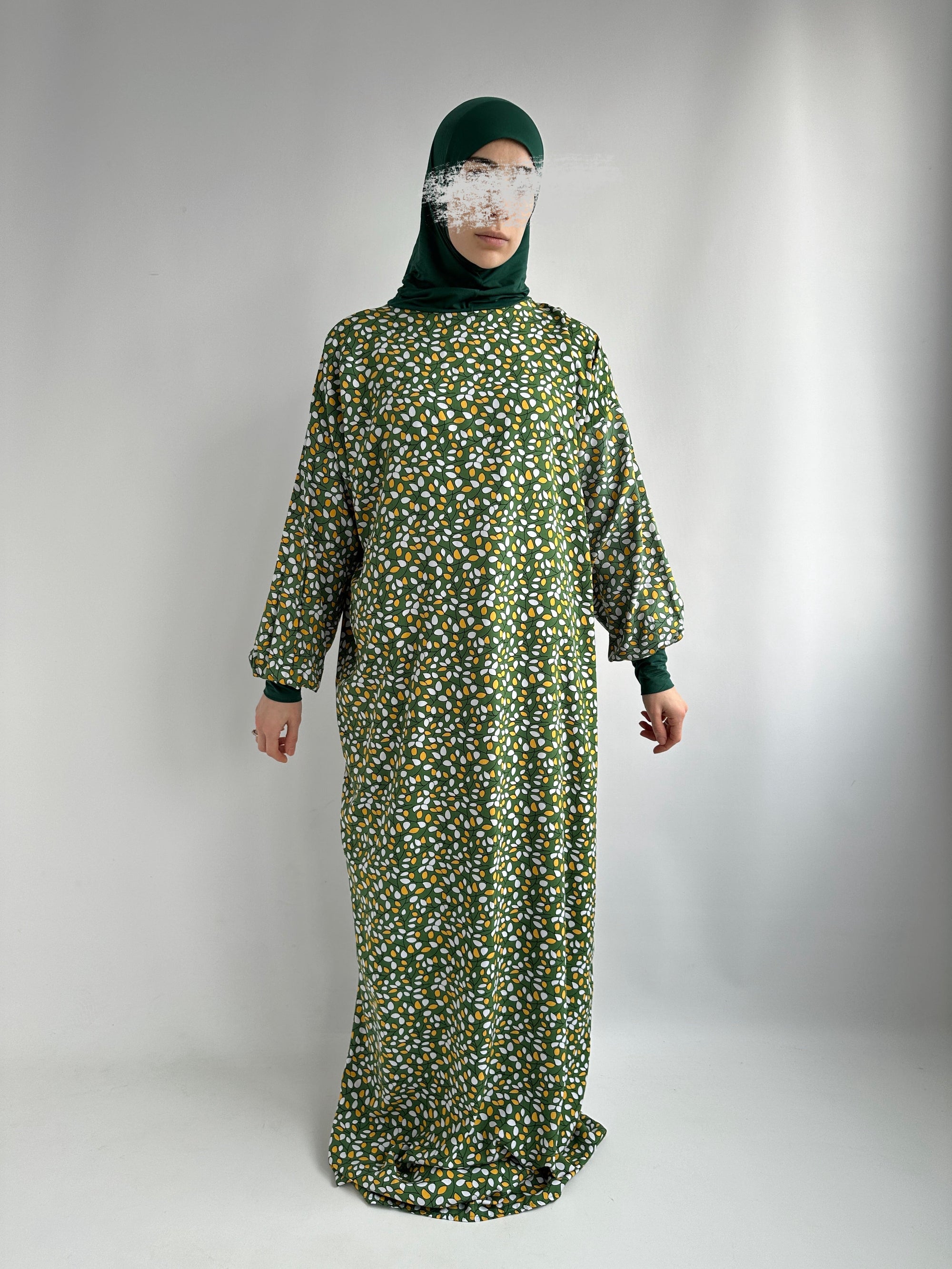 ROBE DE PRIÈRE AVEC CAGOULE
