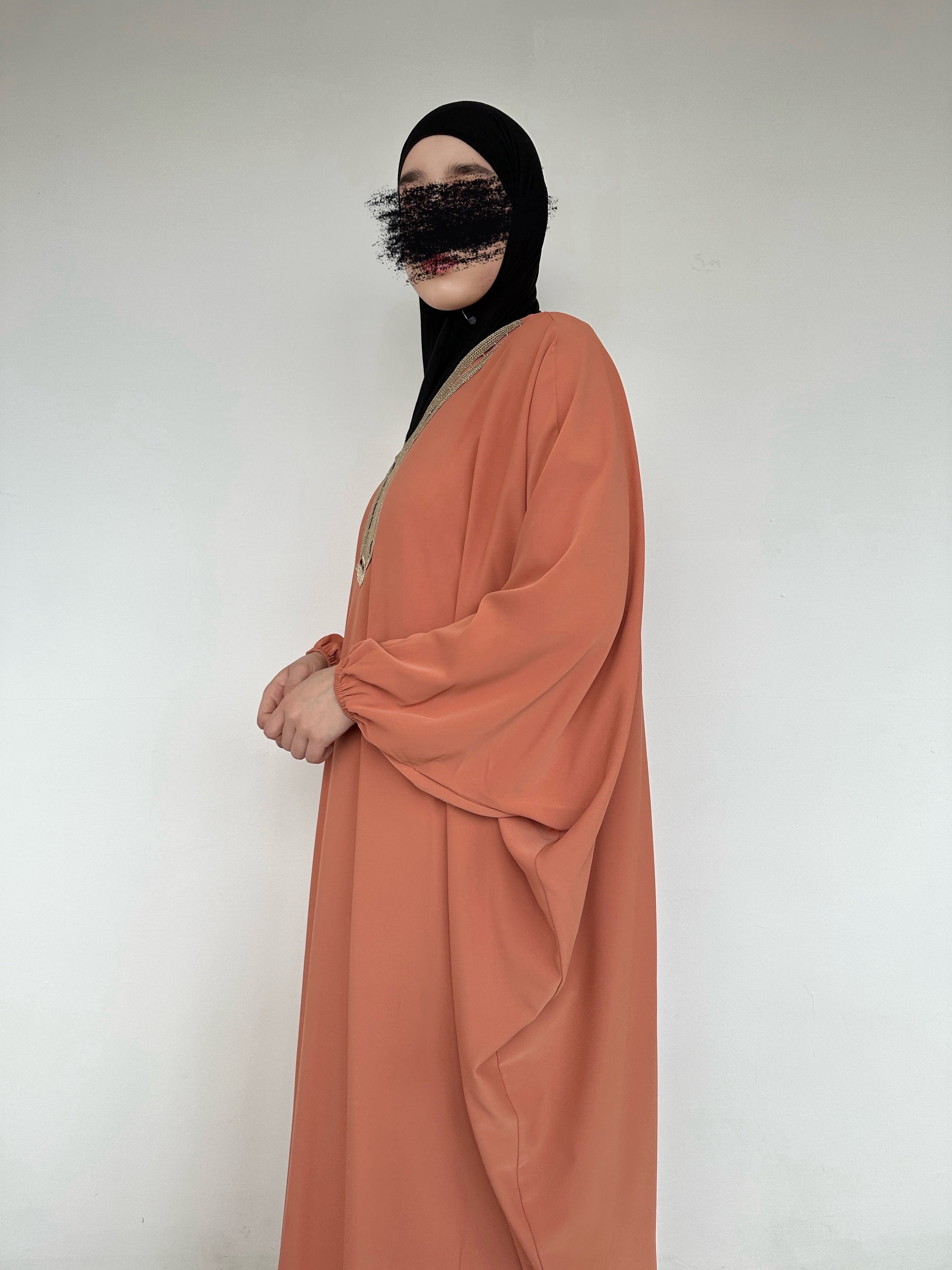DJELLABA AYA CORAIL
