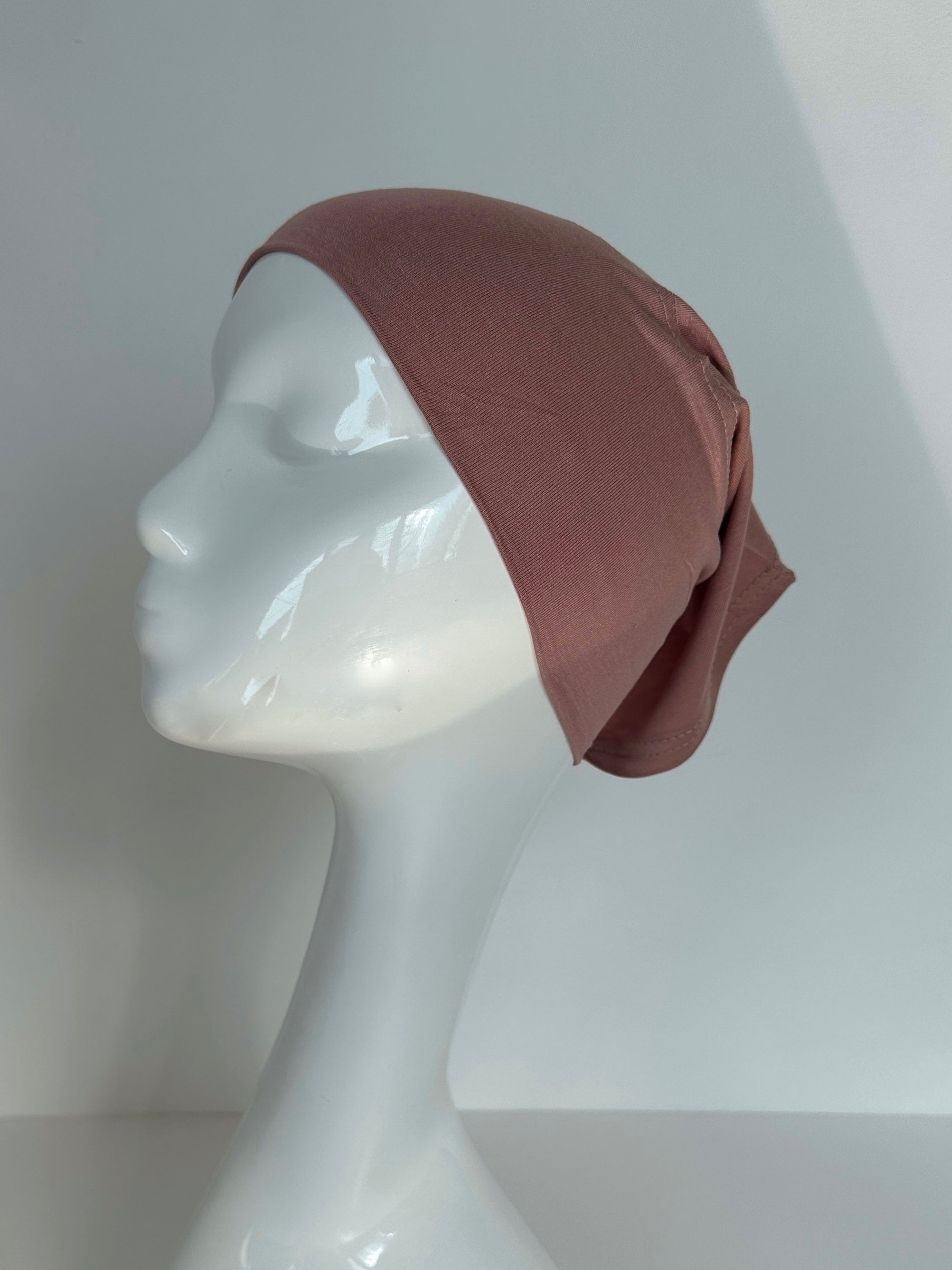 BONNET TUBE JERSEY VEUX ROSE
