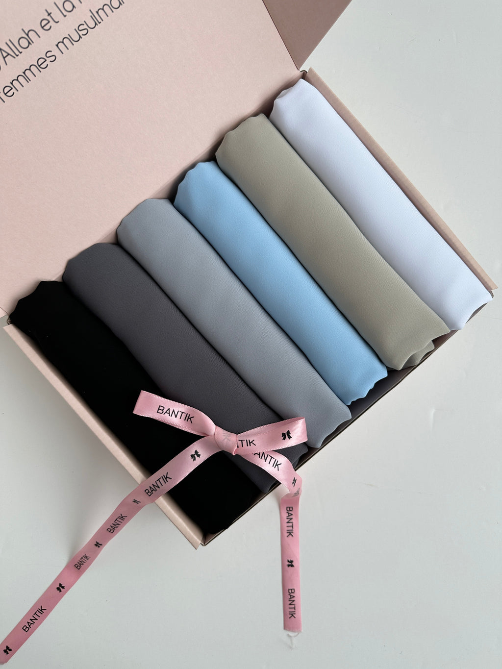 BOX SIX HIJABS SOIE DE MÈDINE