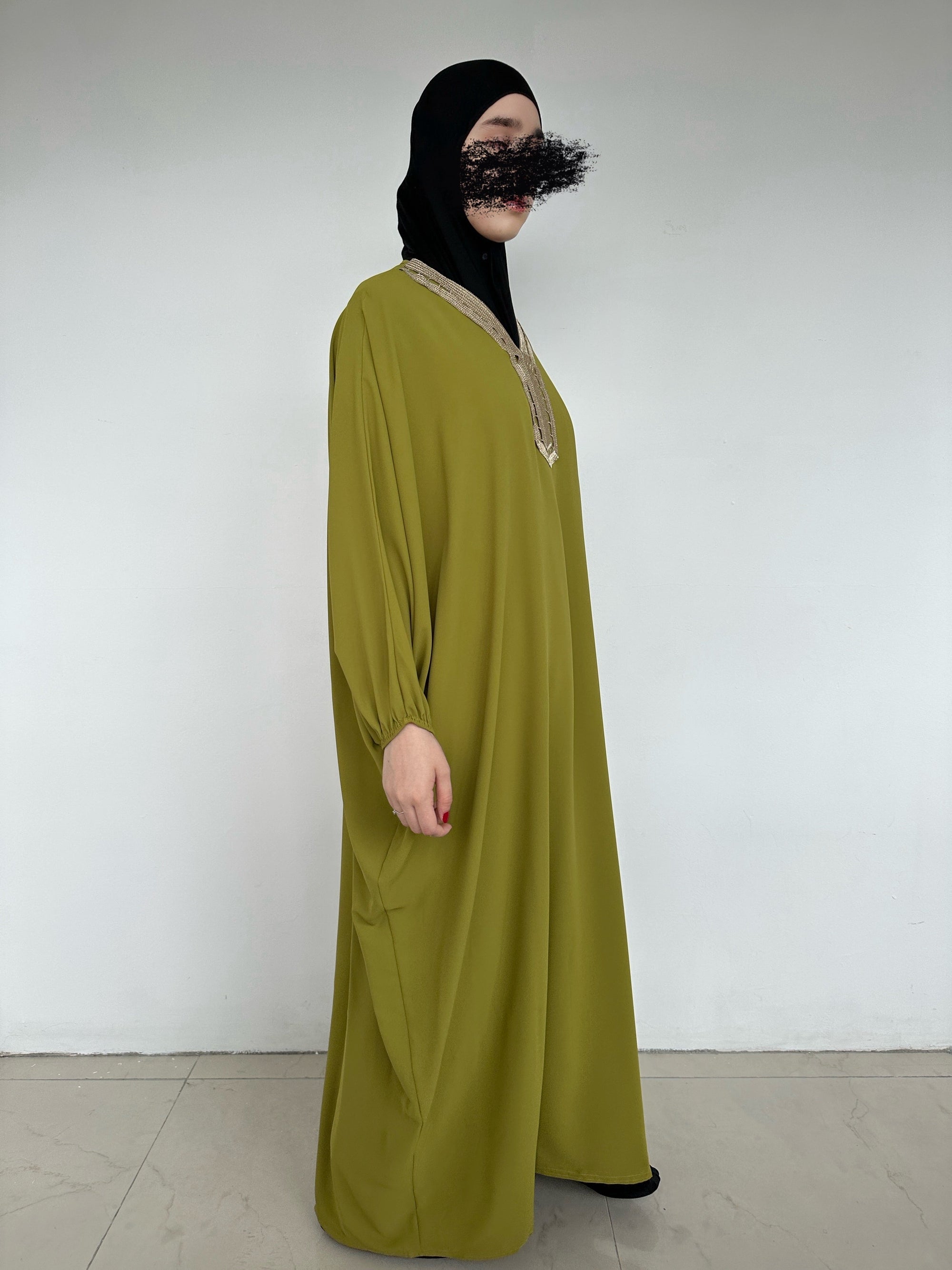 DJELLABA AYA OLIVE