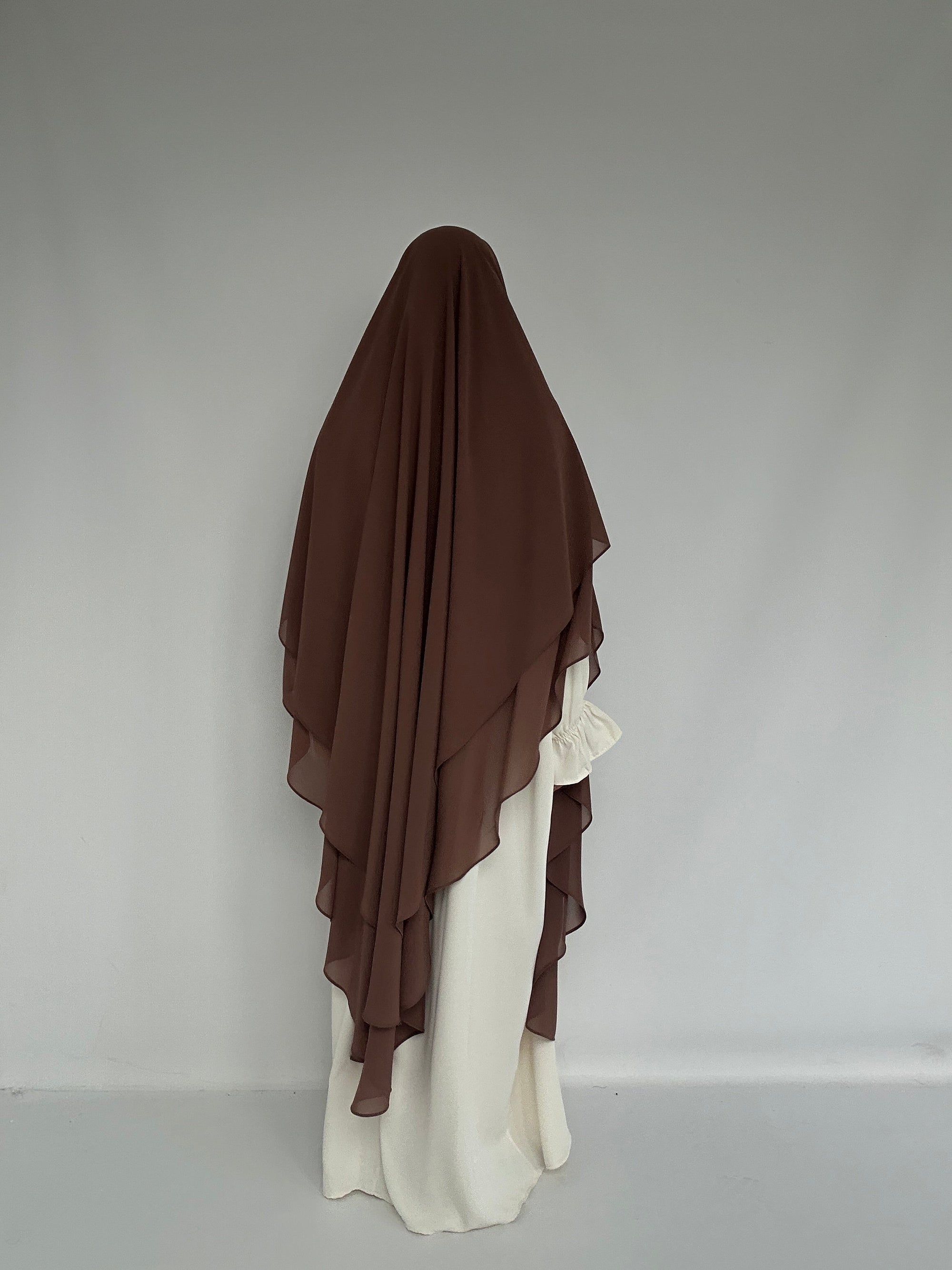KHIMAR XXL EN MOUSSELINE