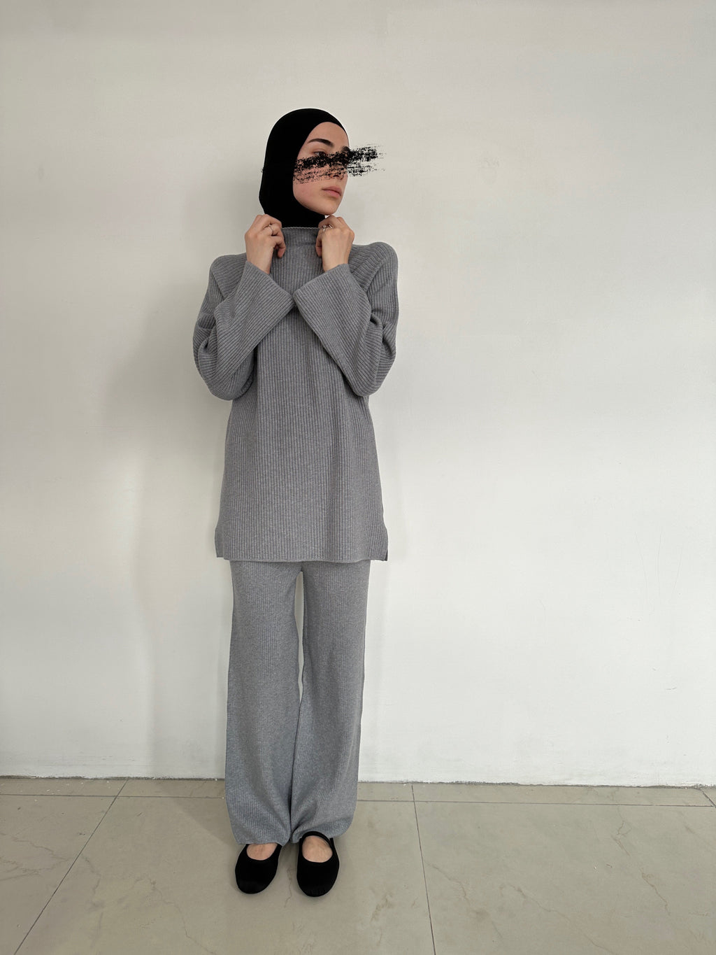 ENSEMBLE DEUX PIÈCES GRIS
