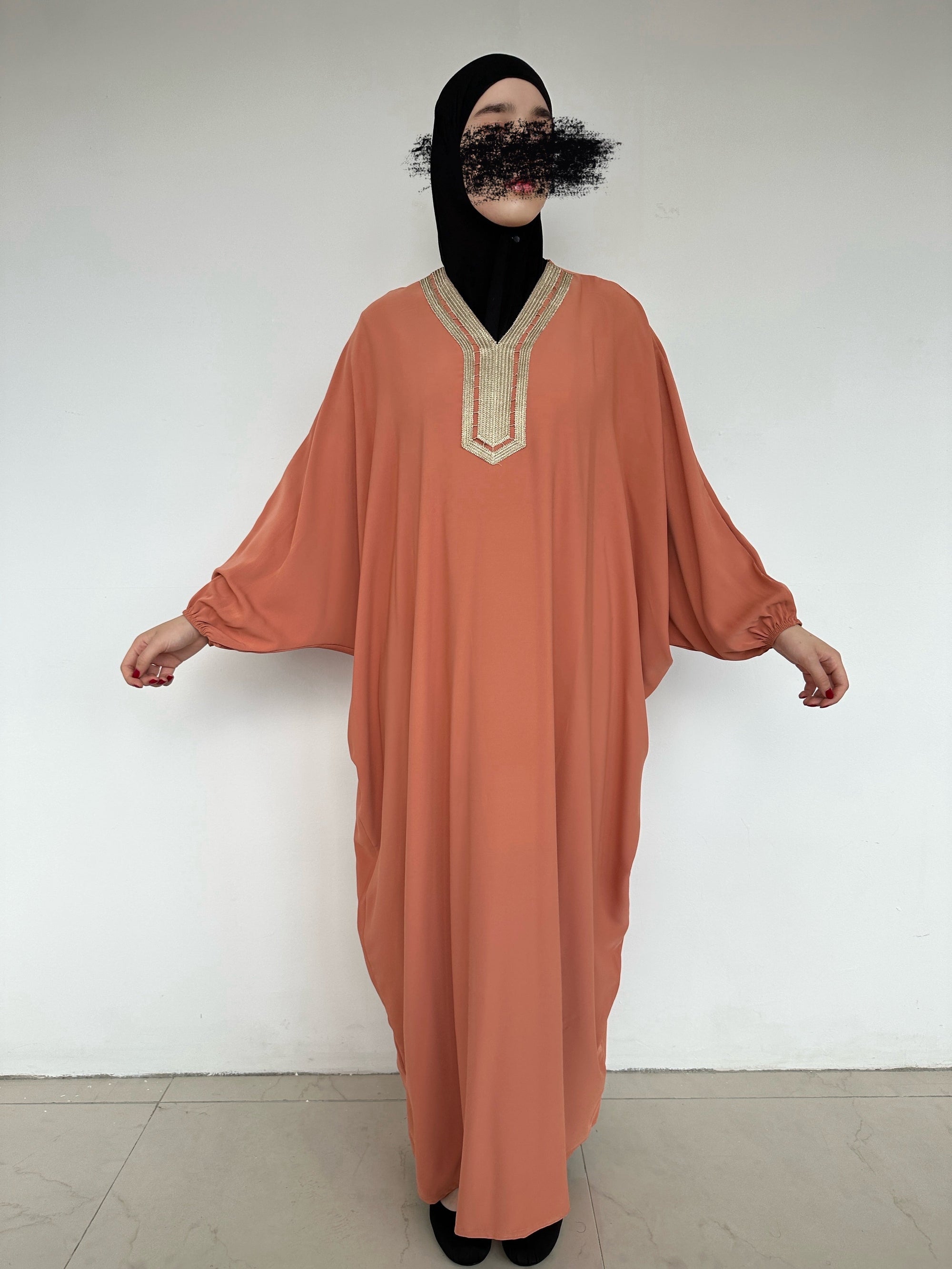 DJELLABA AYA CORAIL