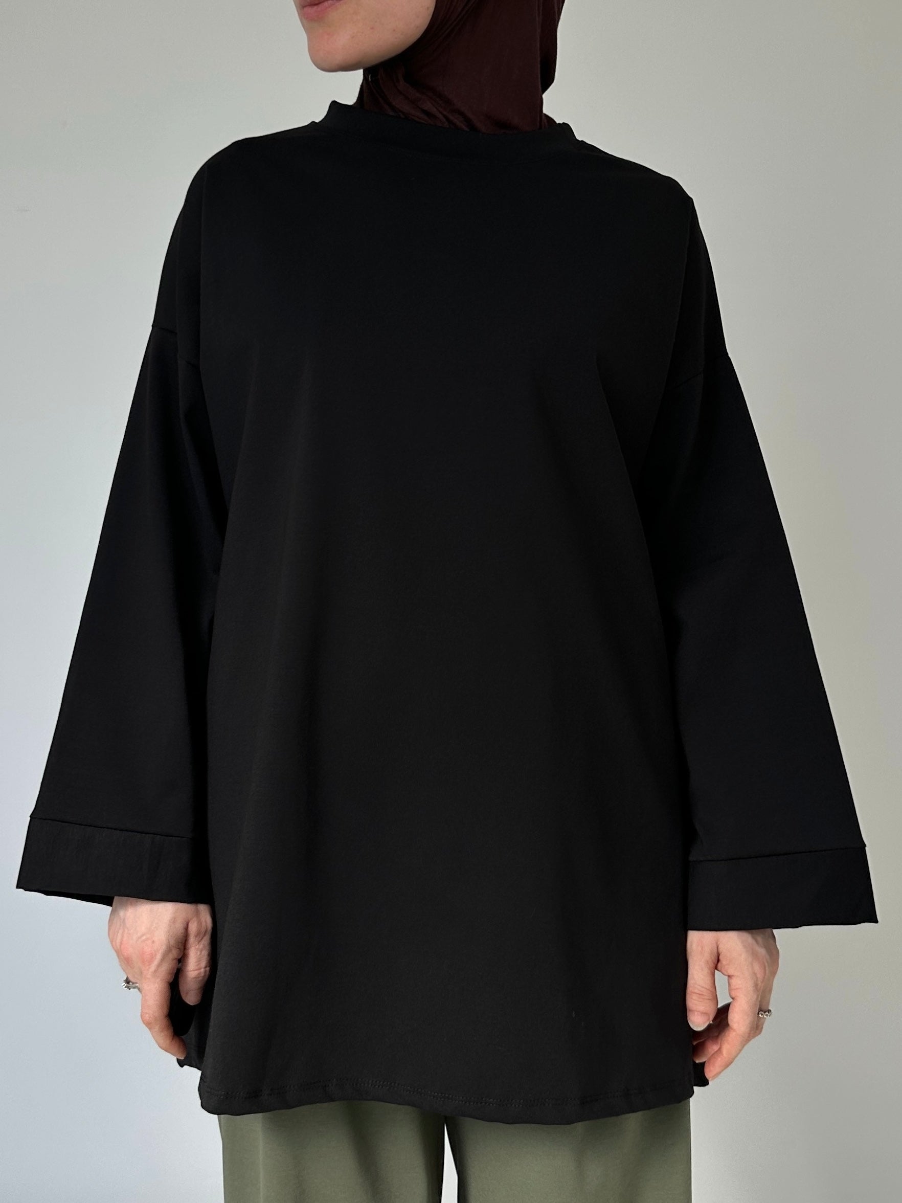 T-SHIRT OVERSIZE NOIR
